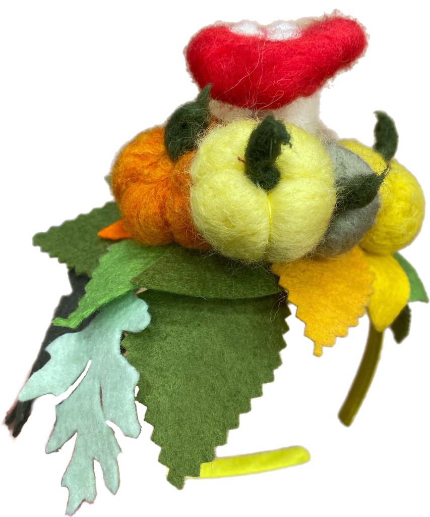 Keçe Orman Temalı Taç Küçük