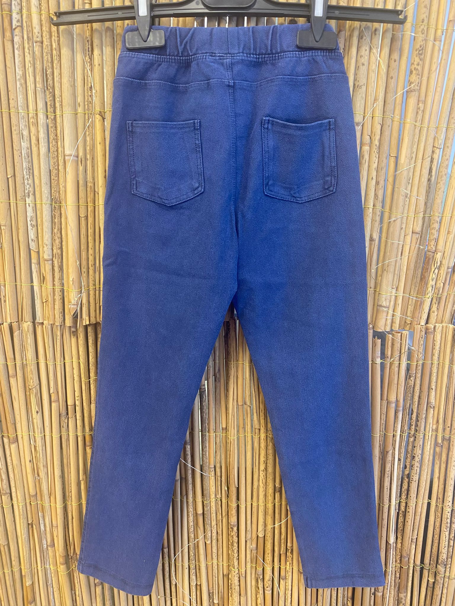 Lacivert Denim Çocuk Tayt