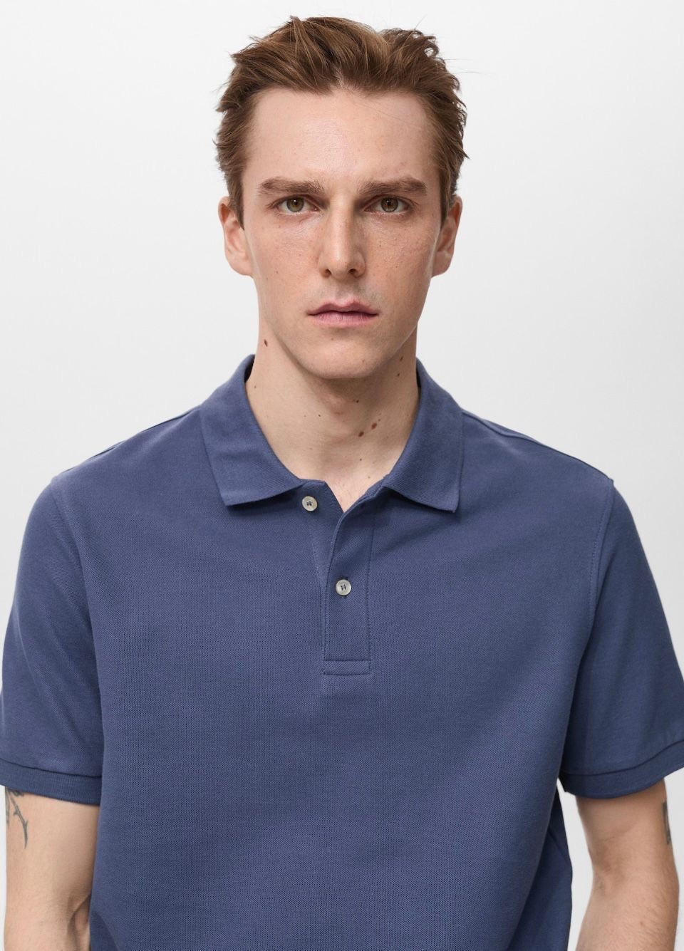 Basic Logosuz Polo Yaka