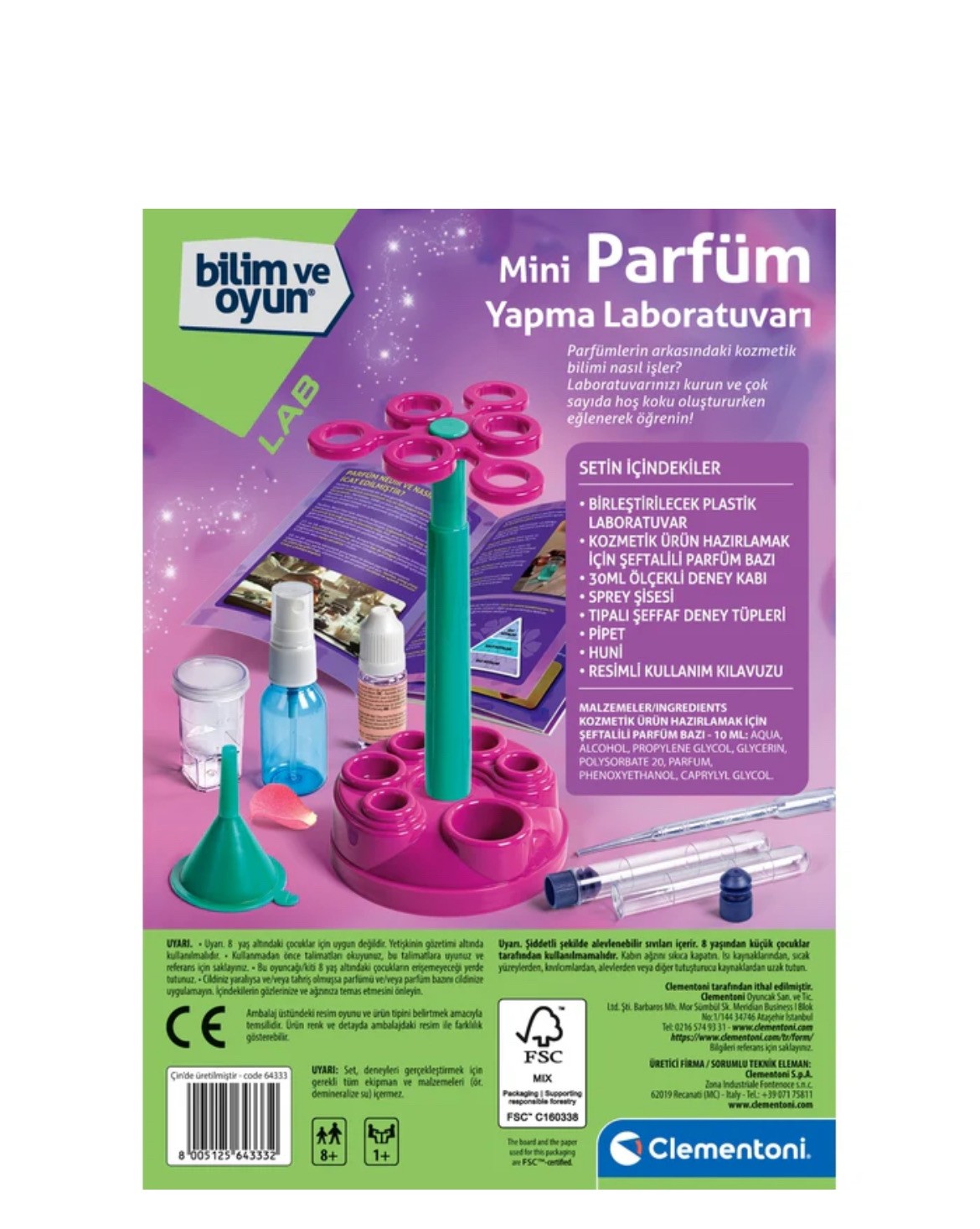Bilim ve Oyun - Parfüm Seti