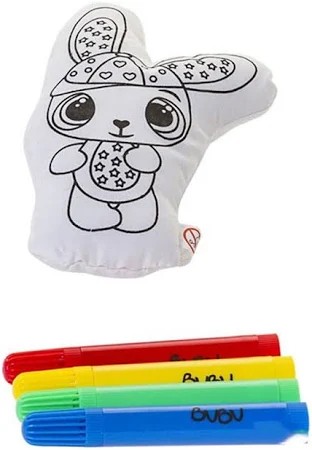 BU-BU PUFİDİK DOSTLAR+4 ADT.BOYAMA KALEMİ (Kutulu)