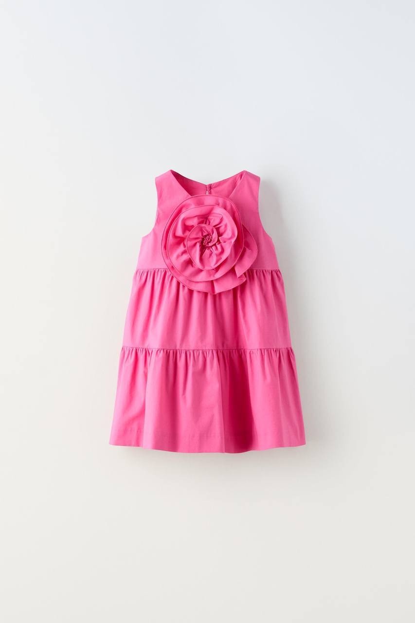 Güllü Elbise Pembe