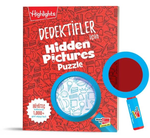 Dedektifler için Hidden Pictures Puzzle
