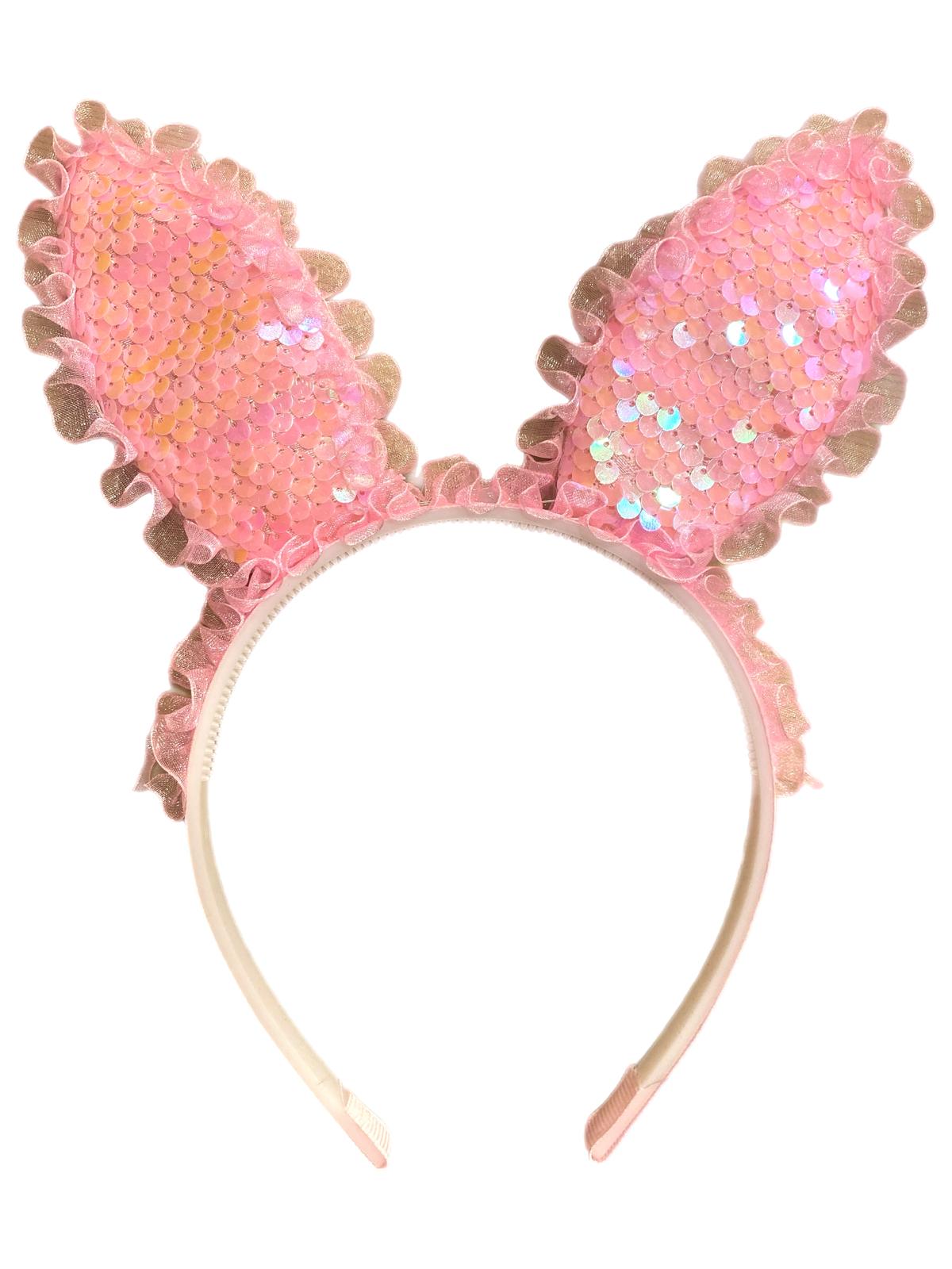 Işıklı Tavşan Kulağı Taç Pembe