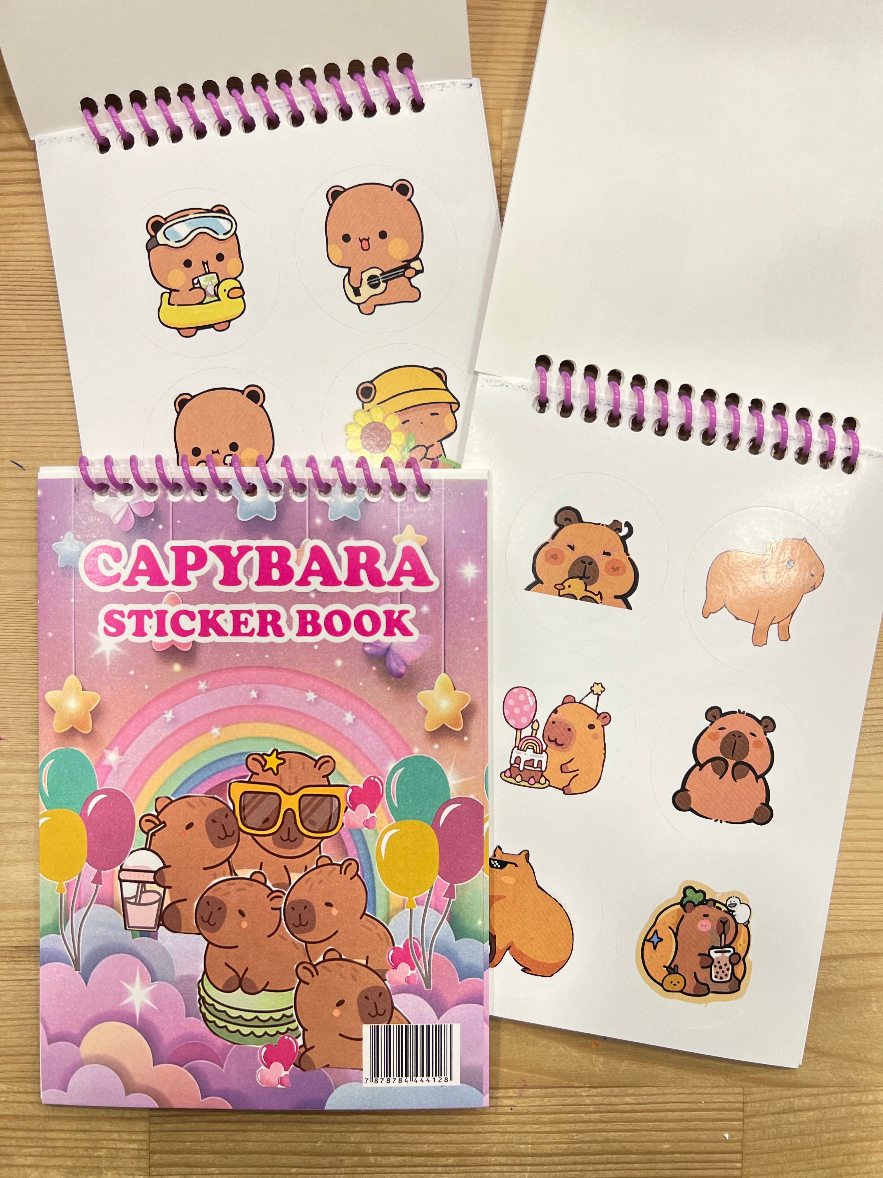 CAPYBARA STİCKER DEFTERİ