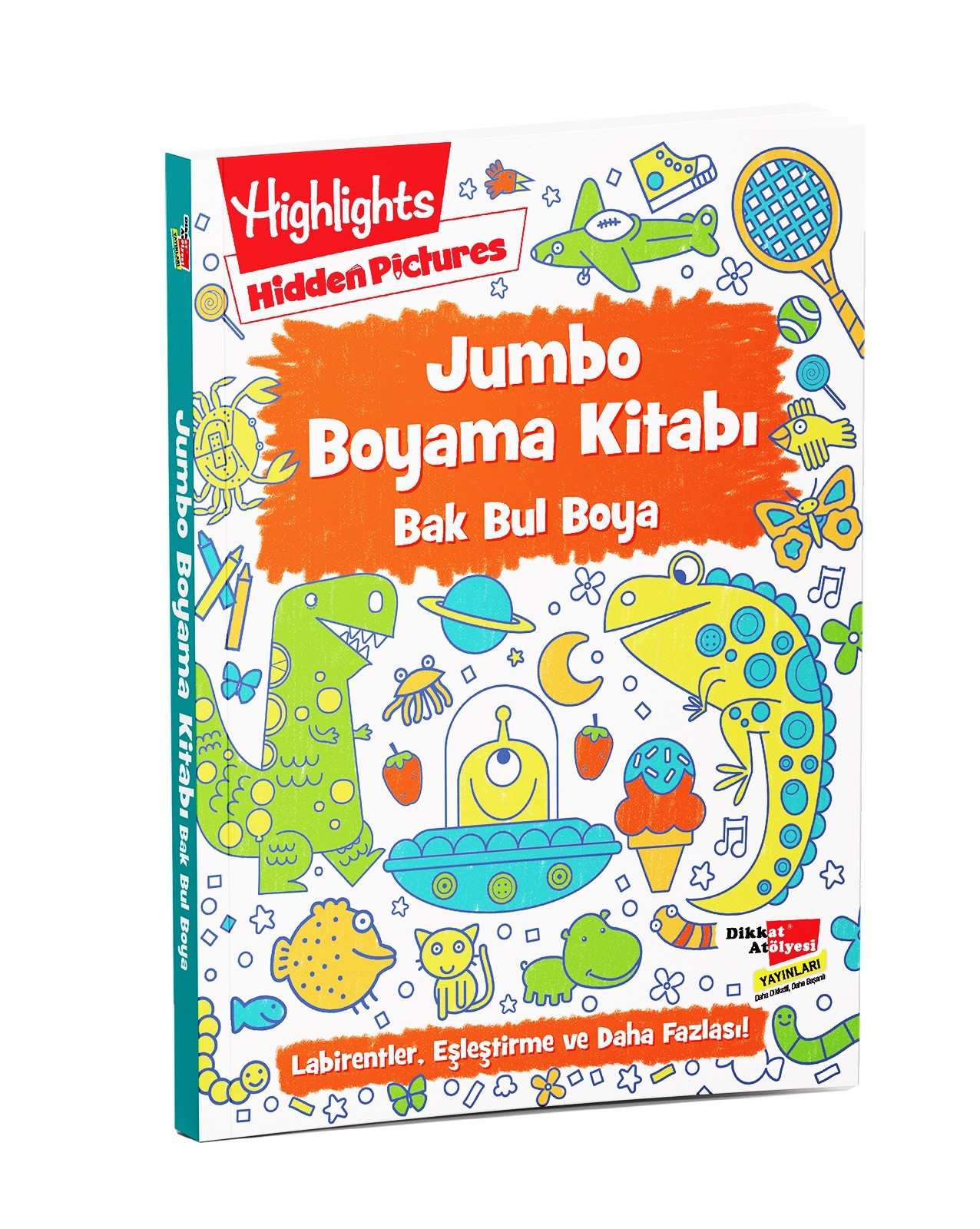 Jumbo Boyama Kitabı  - Bak Bul Boya