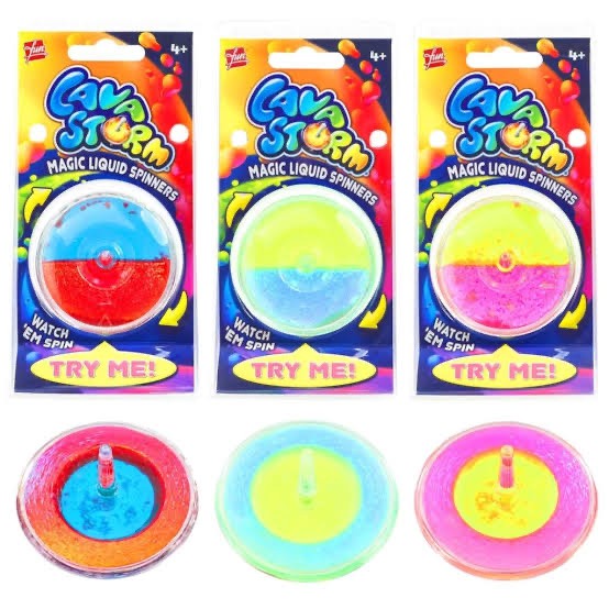 Lava Storm Magic Liquid Spinners