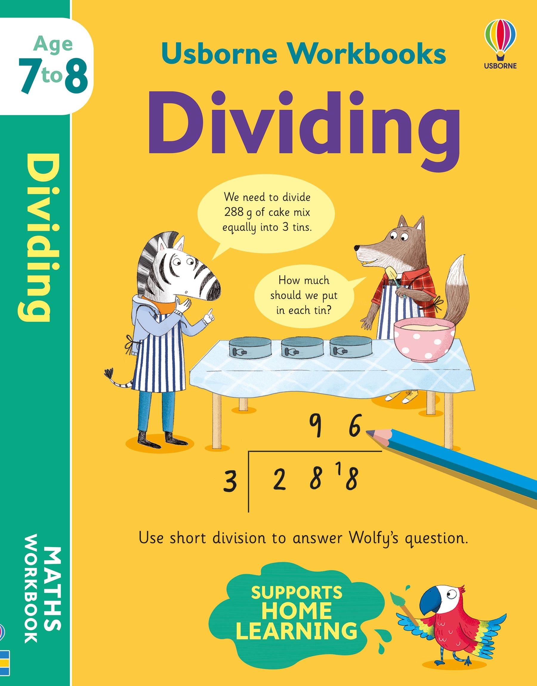 Usborne Workbooks: Dividing