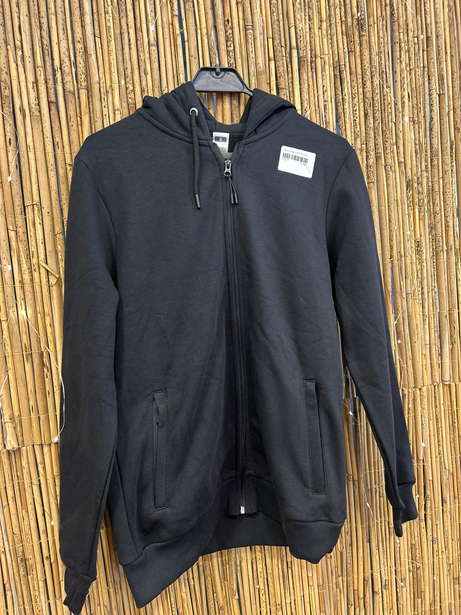 Siyah Erkek Eşofman Üstü