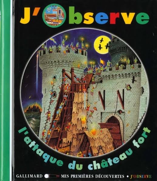 J'observe l'attaque du château fort Libro de bolsillo
