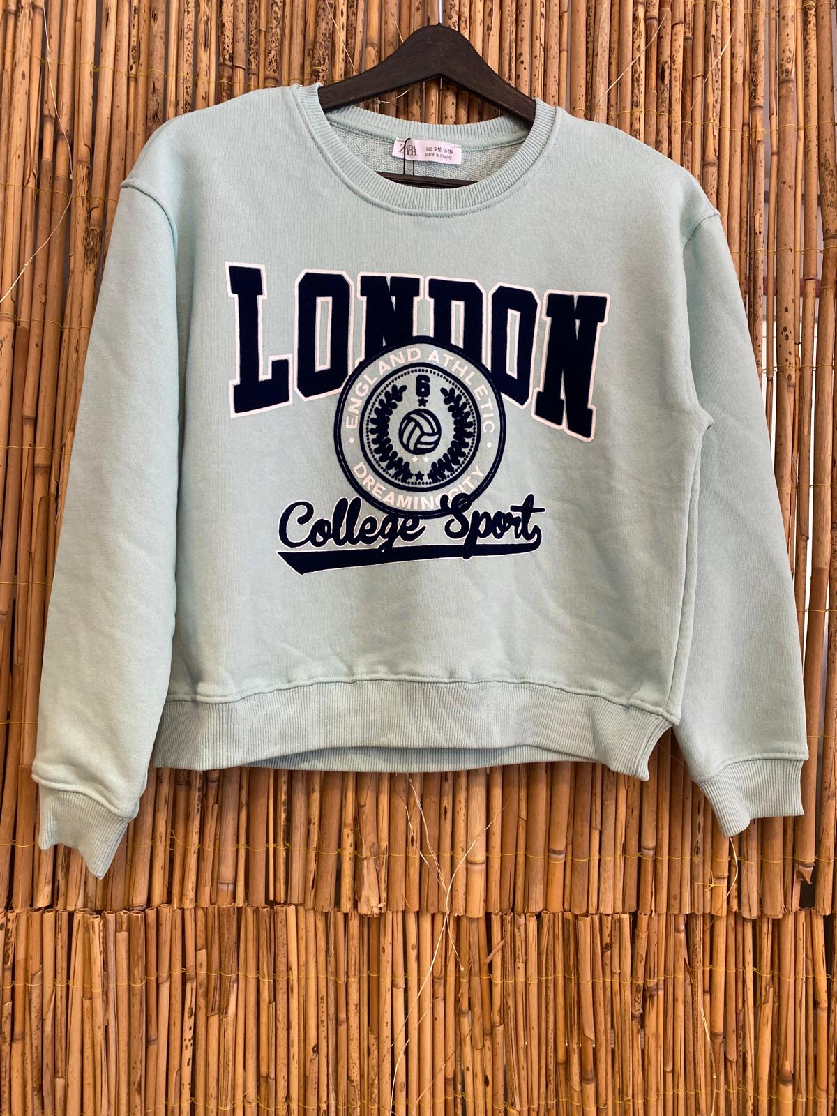 London Yeşil Sweatshirt