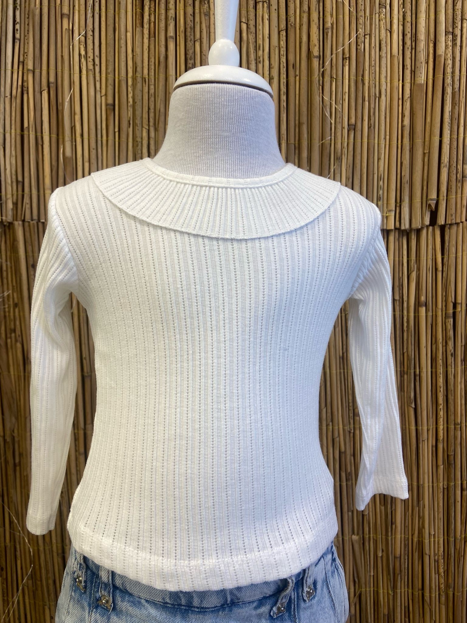 Fırfır Yakalı Body