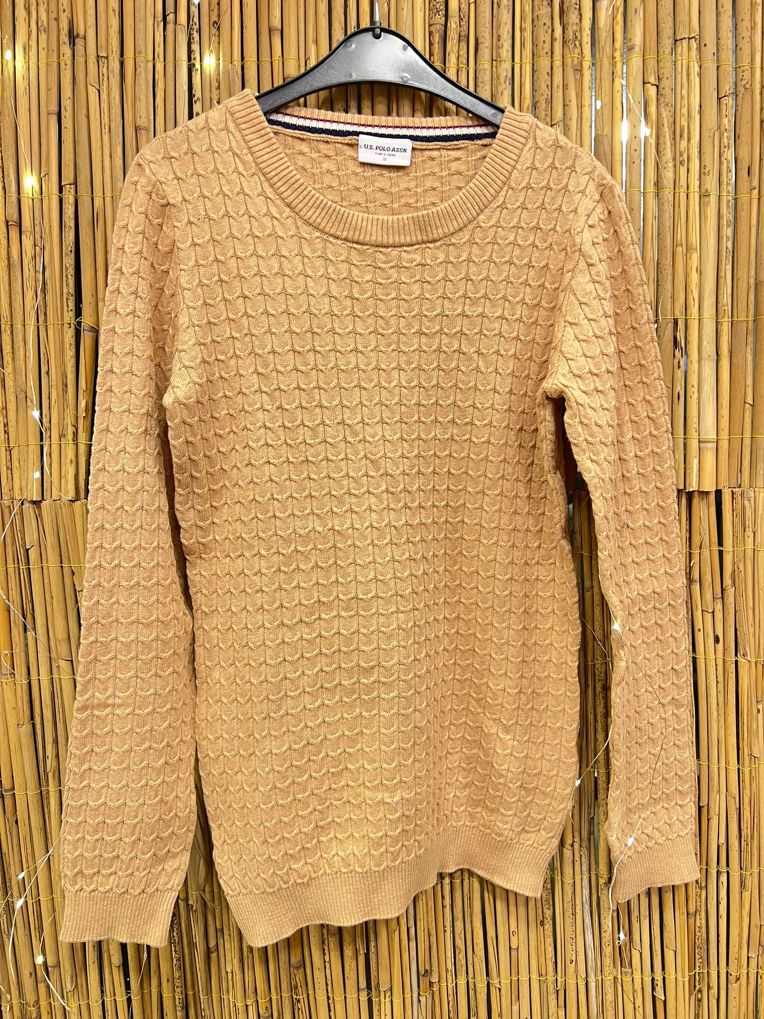 BEJ Saç Örgü Kadın Kazak