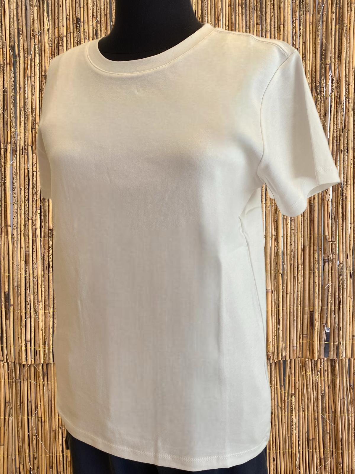 Bisiklet Yaka Pamuk Tişört