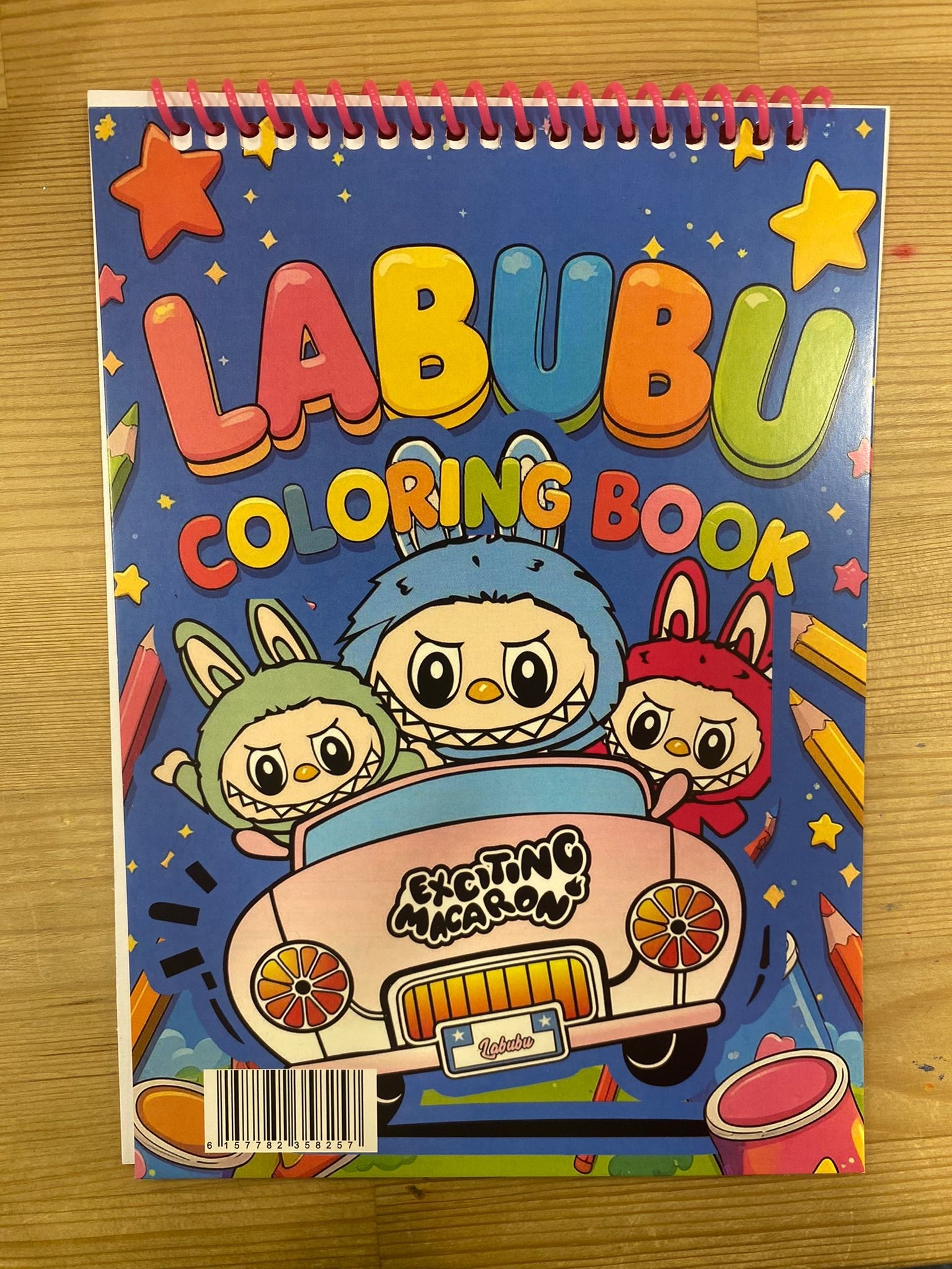 LABUBU BOYAMA DEFTERİ A5