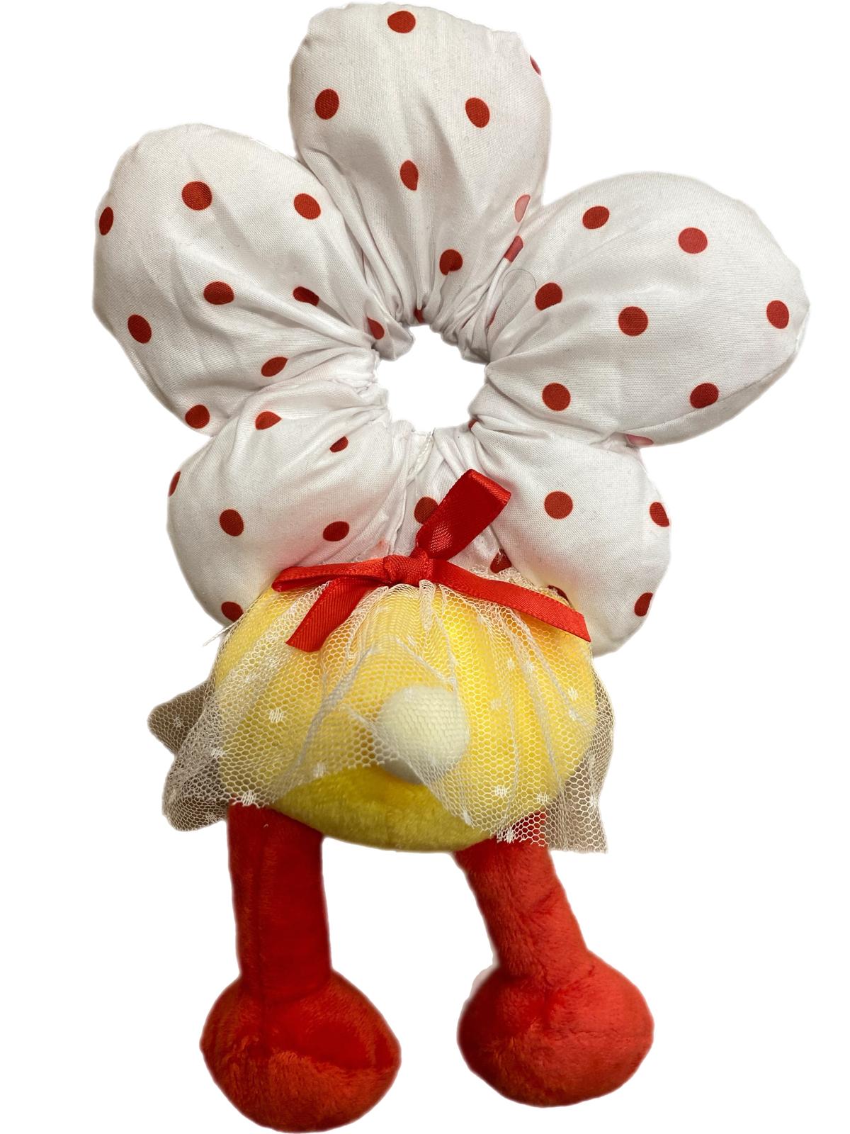 Minnie Detaylı Puantiyeli Büyük Toka