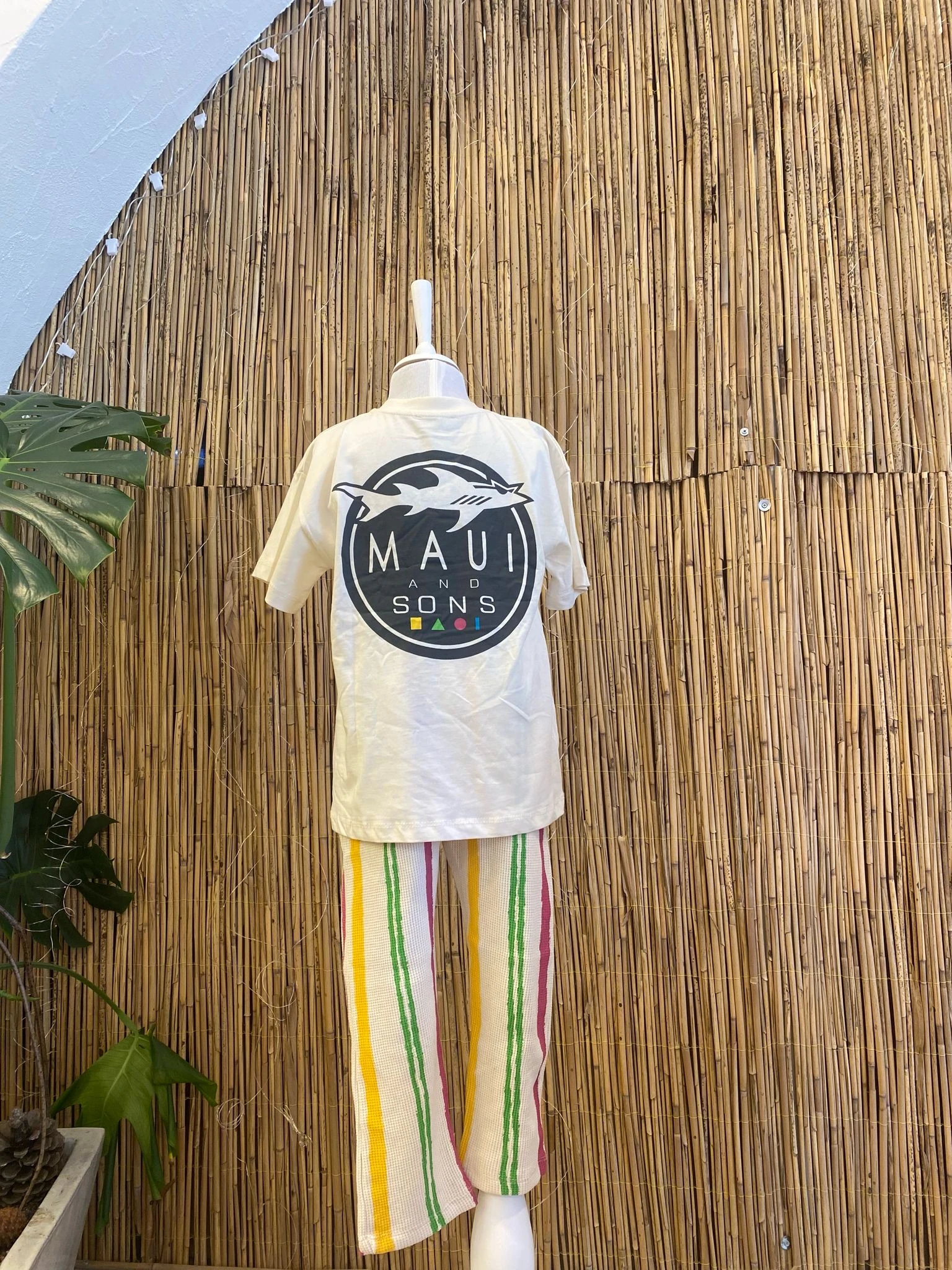 Baskılı Tişört ve Uzun Alt Takım