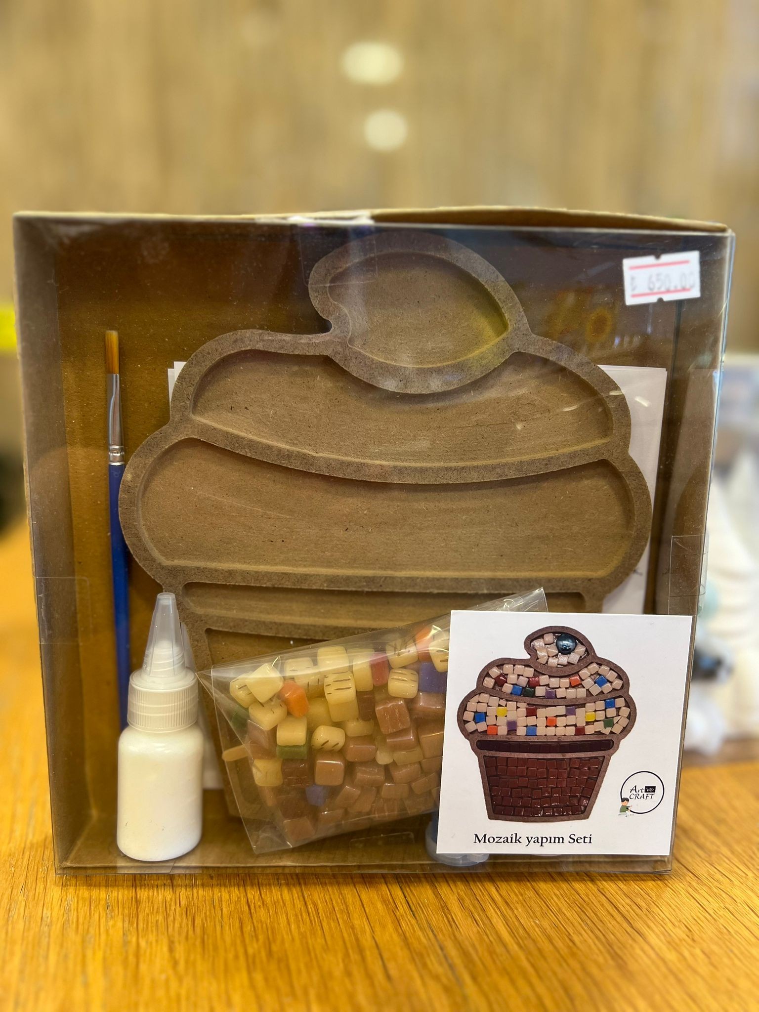 Cupcake Mozaik Yapım Seti