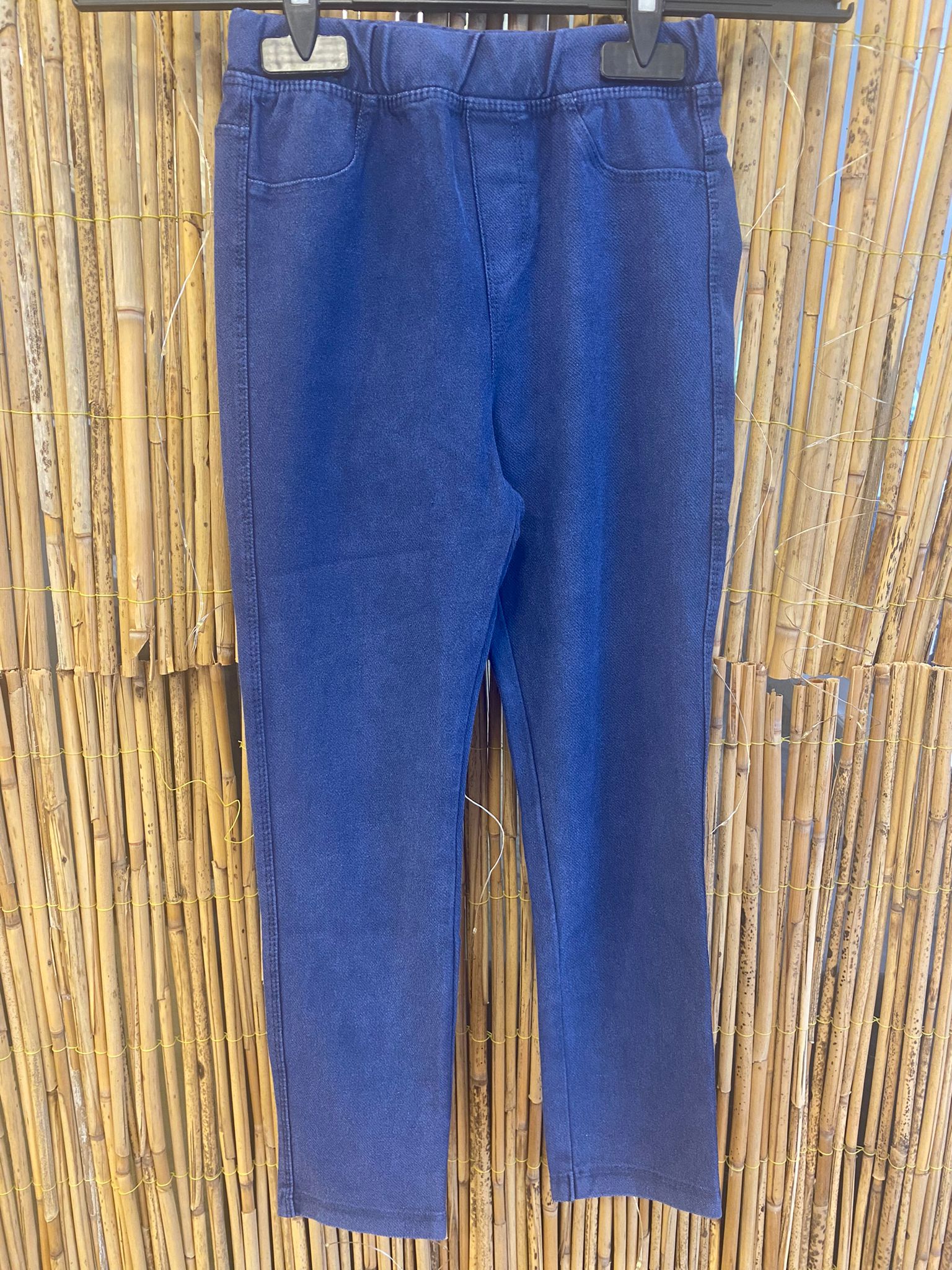 Lacivert Denim Çocuk Tayt