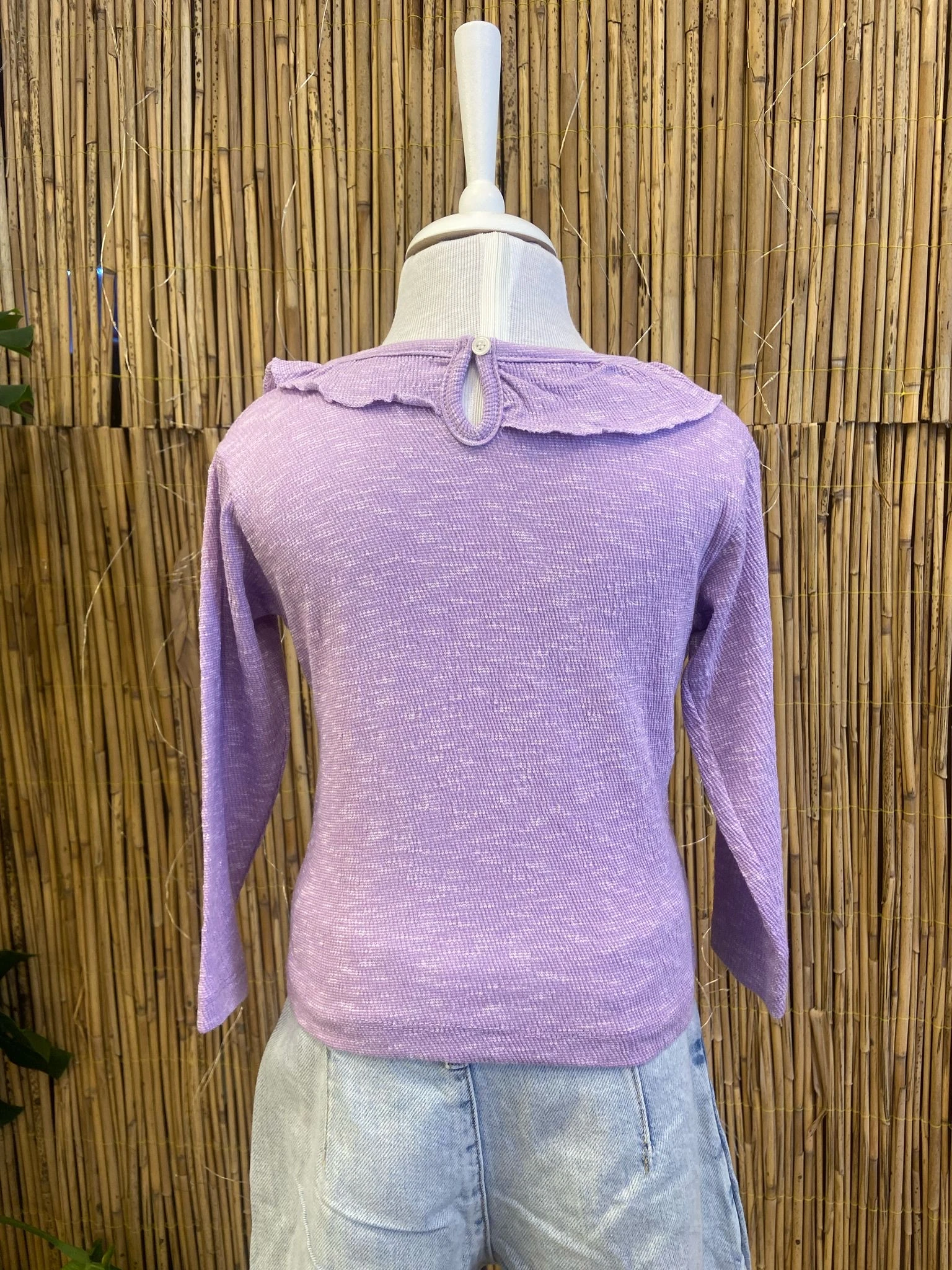 Fırfır Yakalı Body