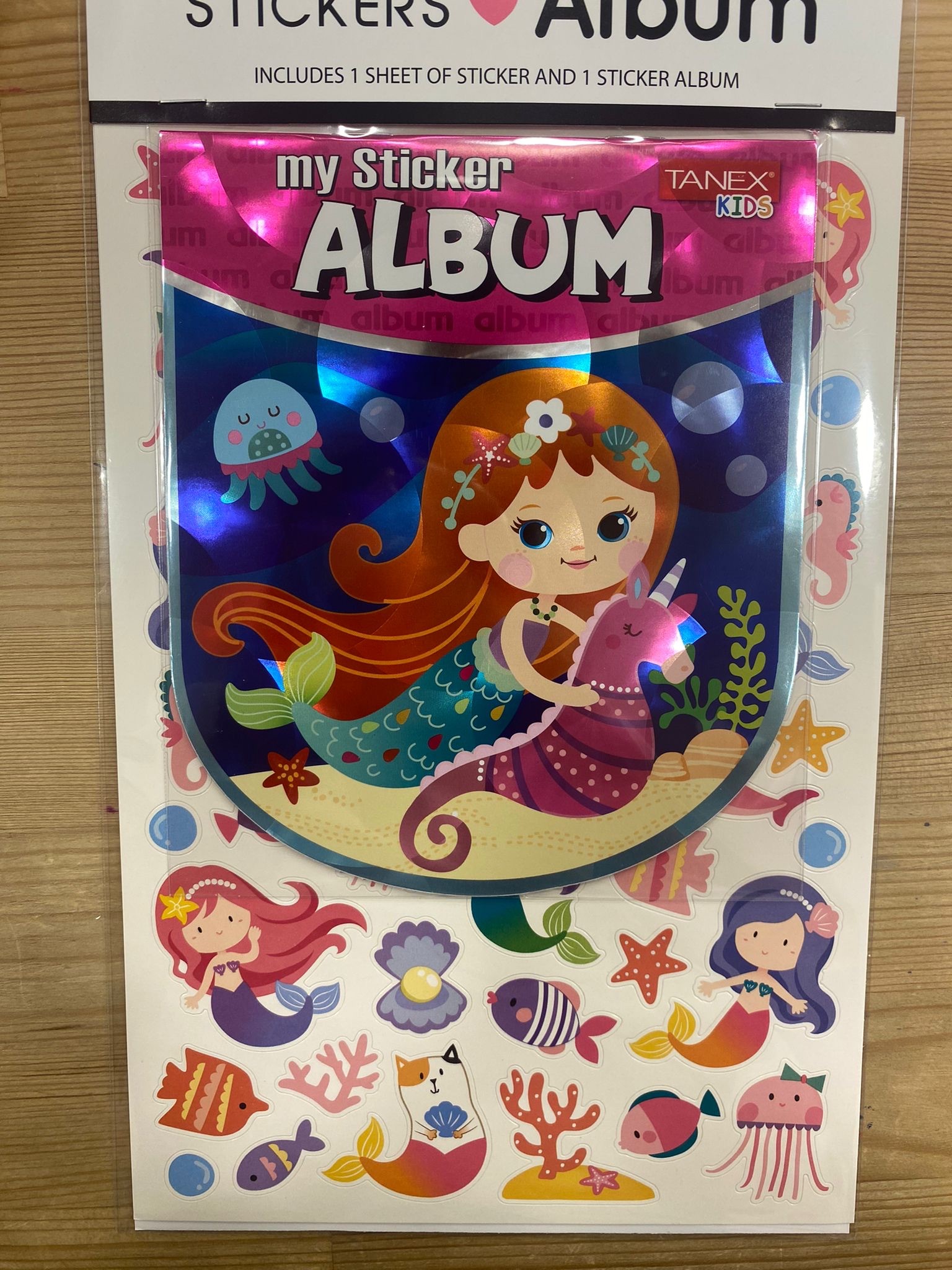 DENİZ KIZI ALBÜM SERİSİ STİCKER