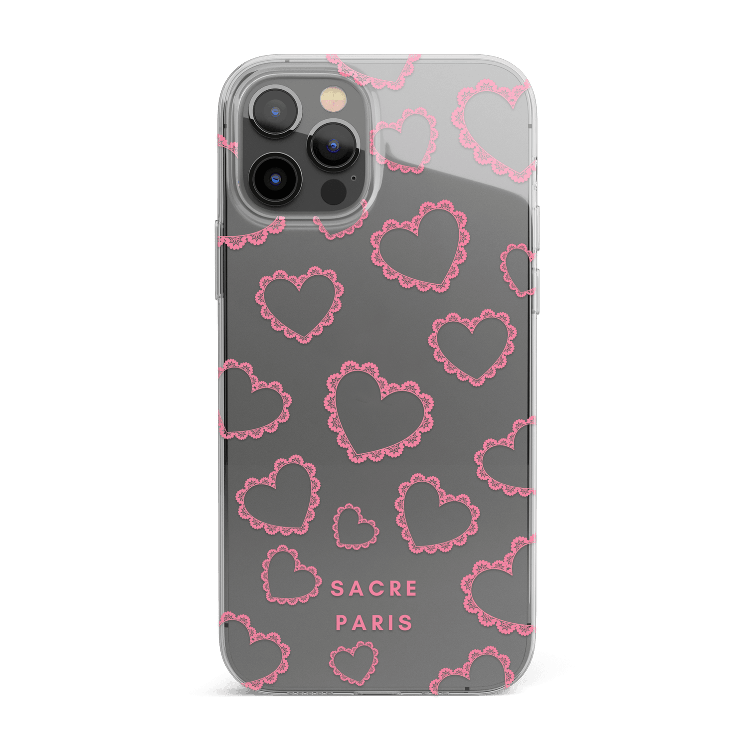 Pink Hearts Telefon Kılıfı