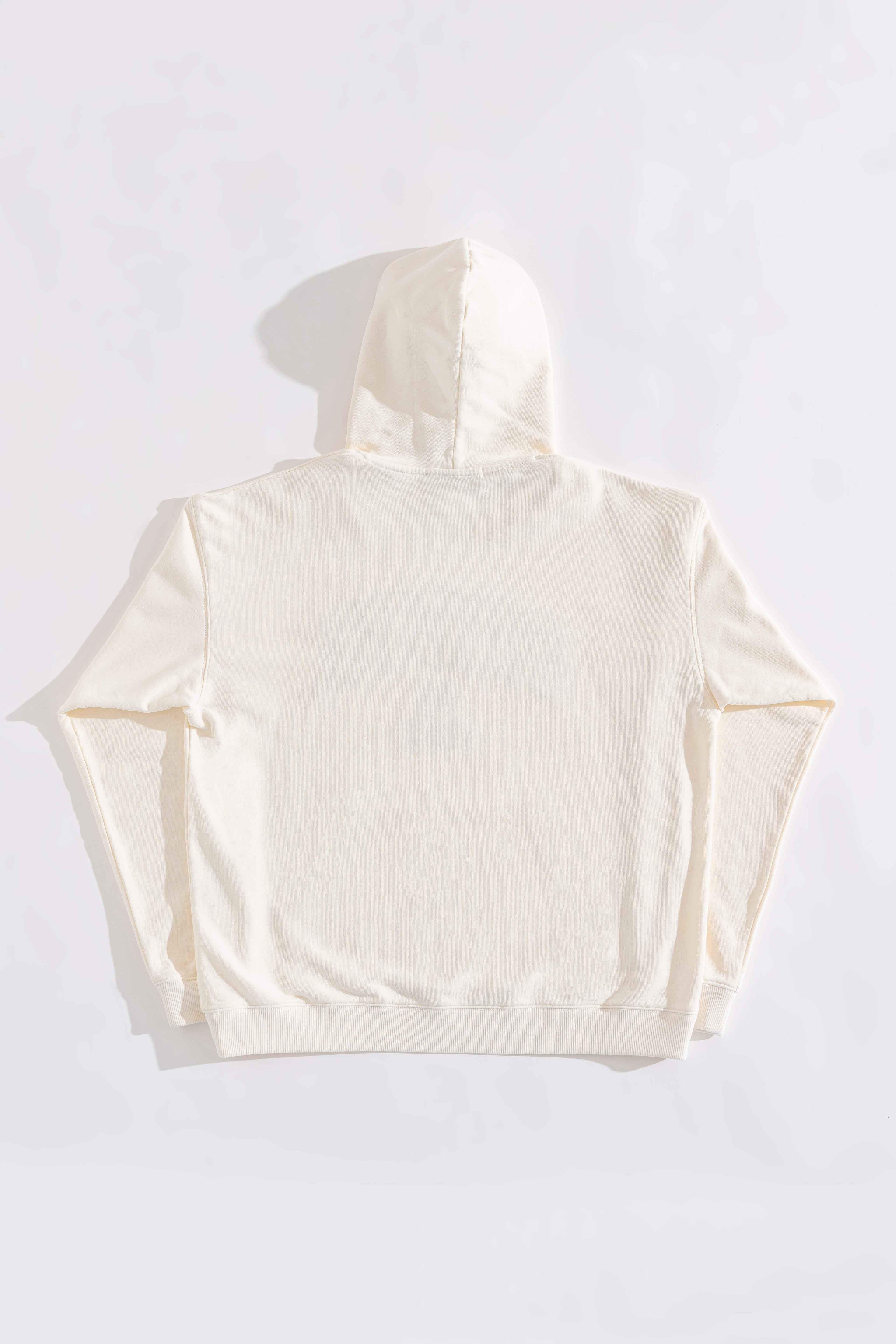 01 PARIS HOODIE VINTAGE BONE WHITE