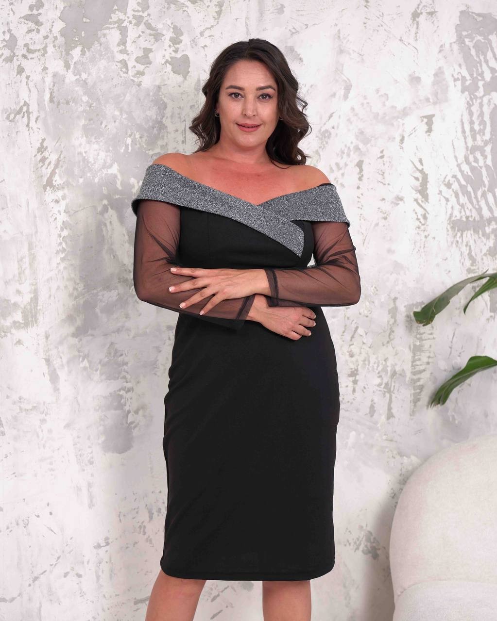 Krep kumaş abiye 
