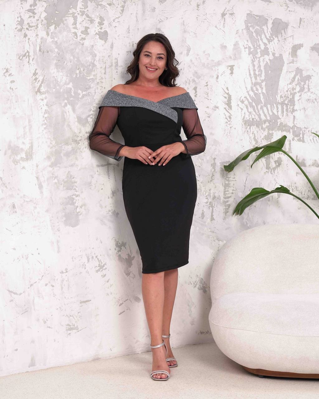 Krep kumaş abiye 