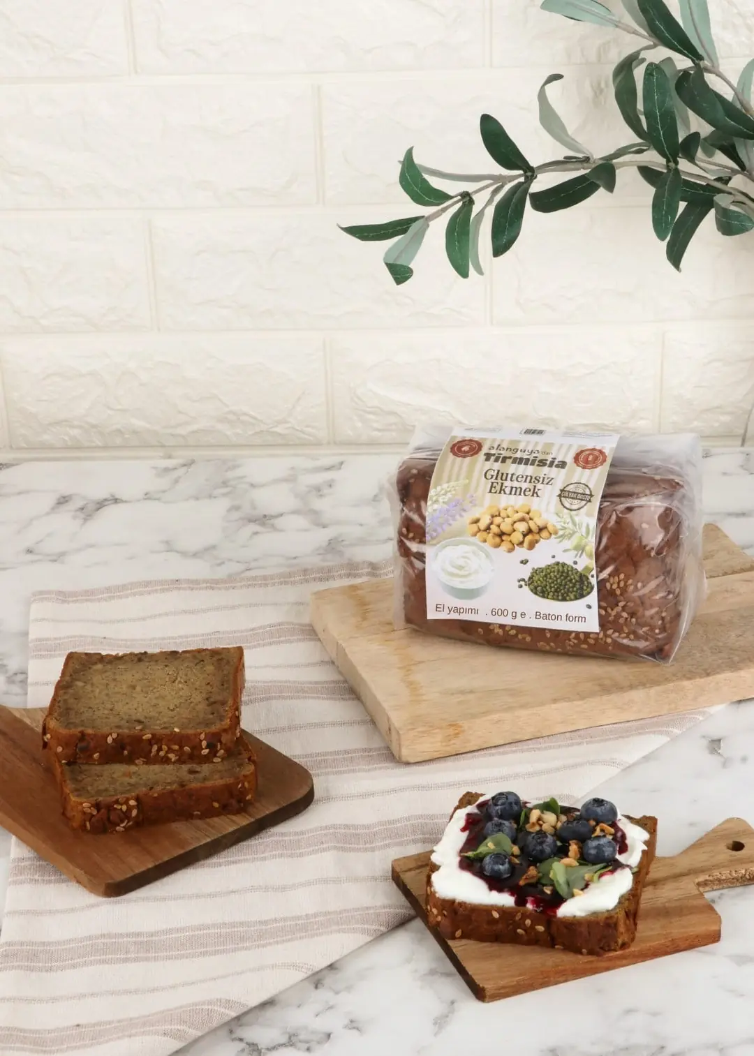 Tirmisia Glutensiz Ekmek
