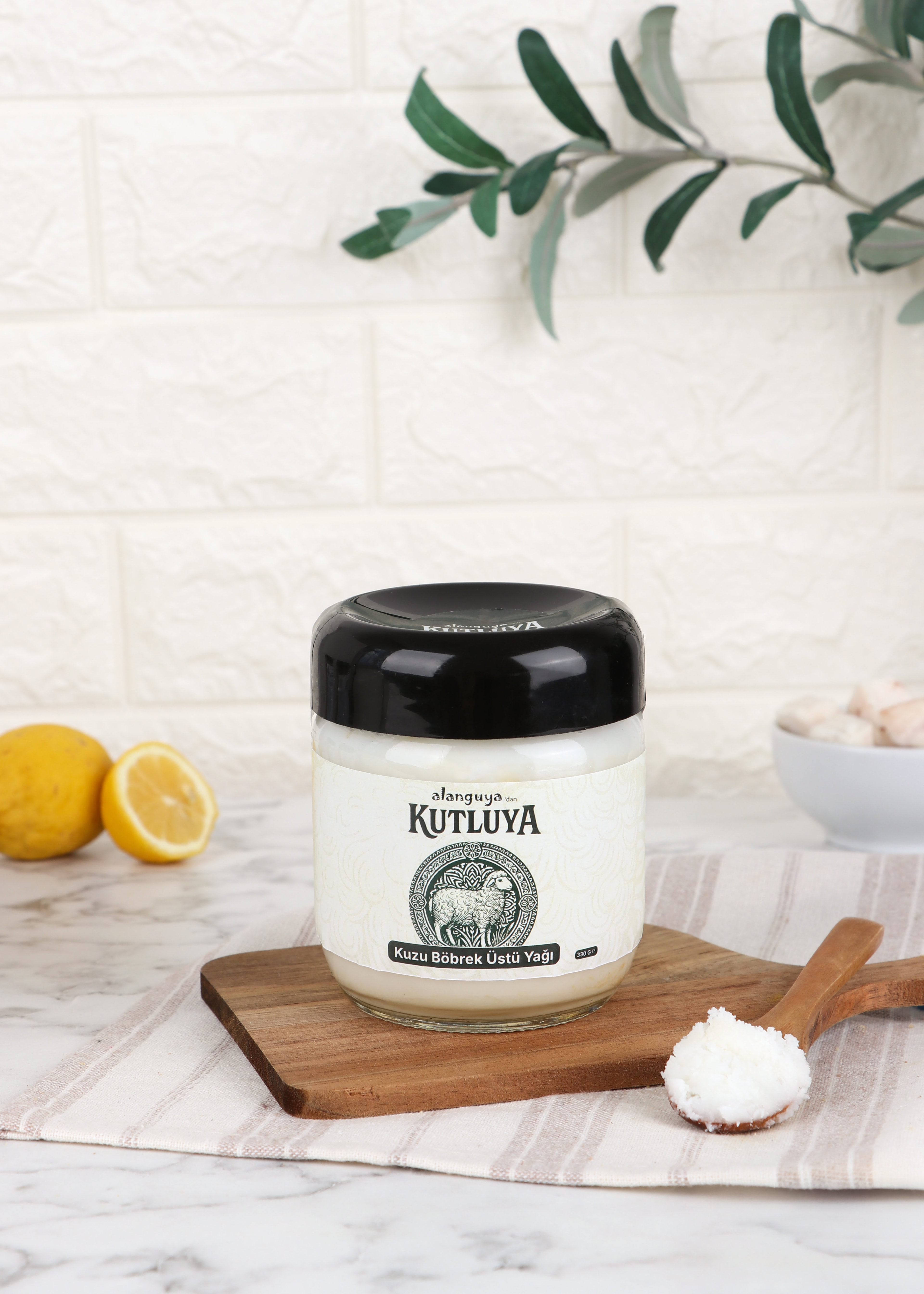 Kutluya Kuzu Böbrek Üstü Yağı, 330 g