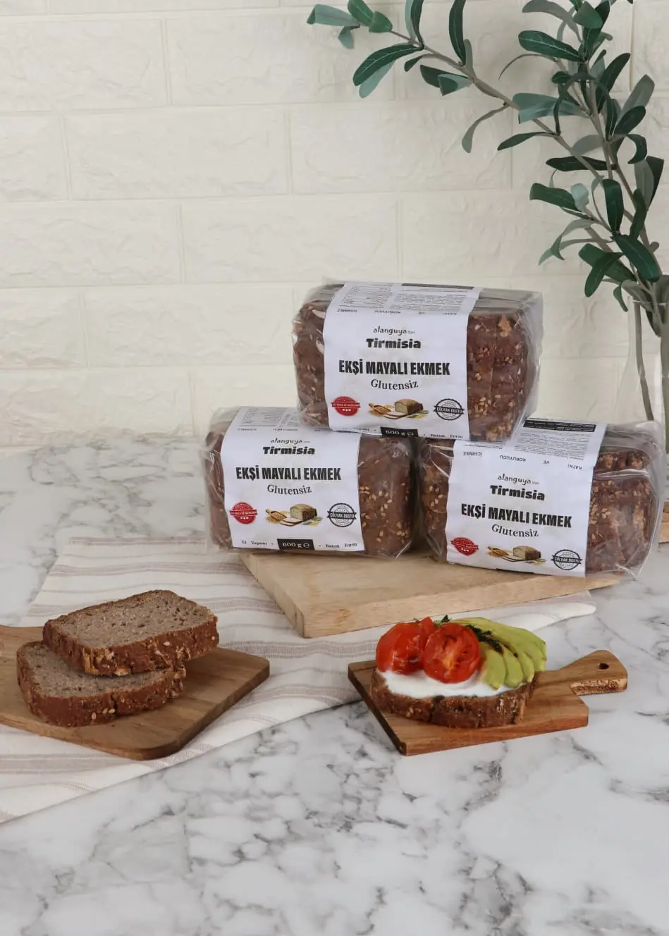 Tirmisia Ekşi Mayalı Ekmek 3'lü Paket