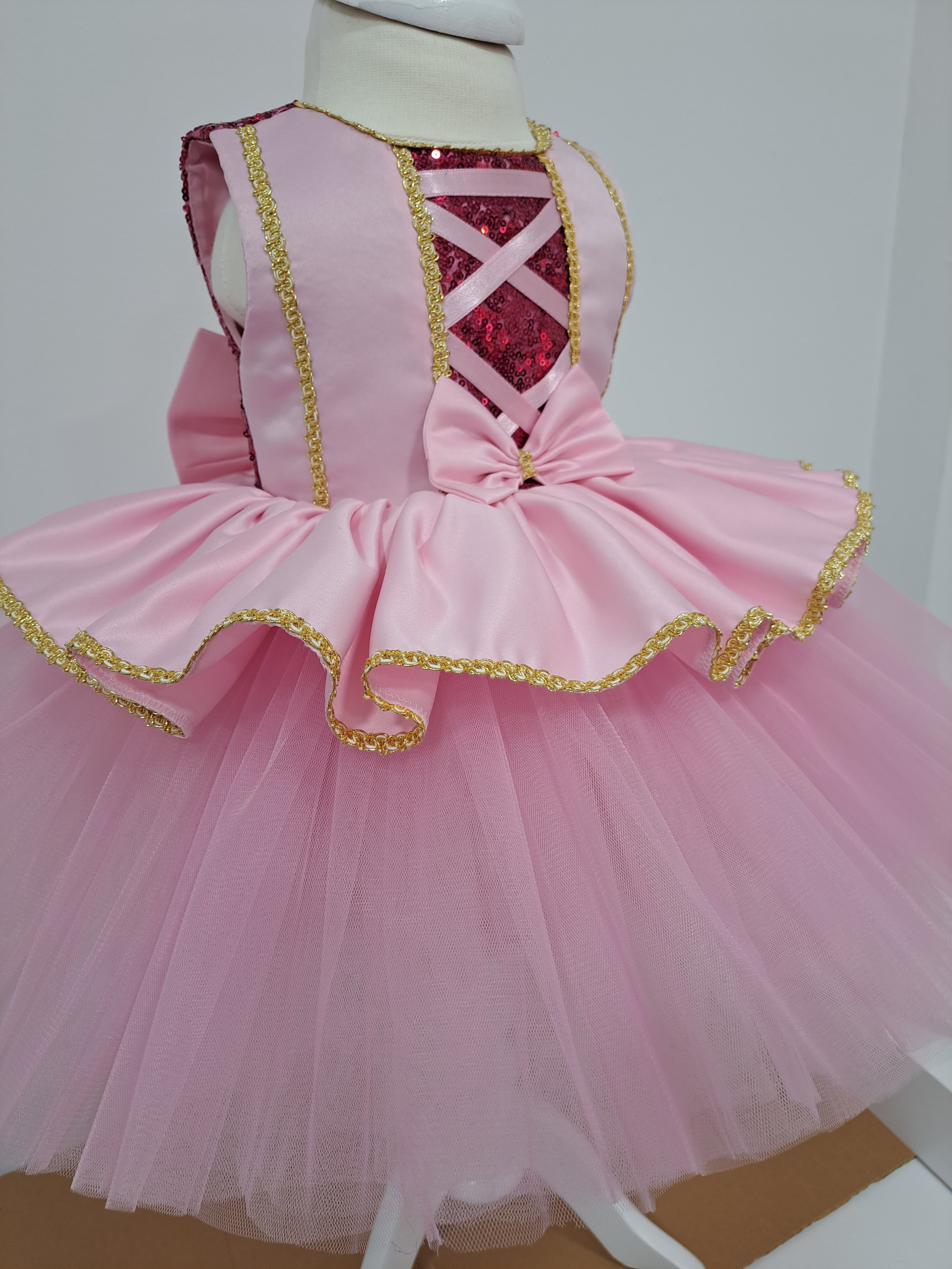 Rapunzel kostüm elbise