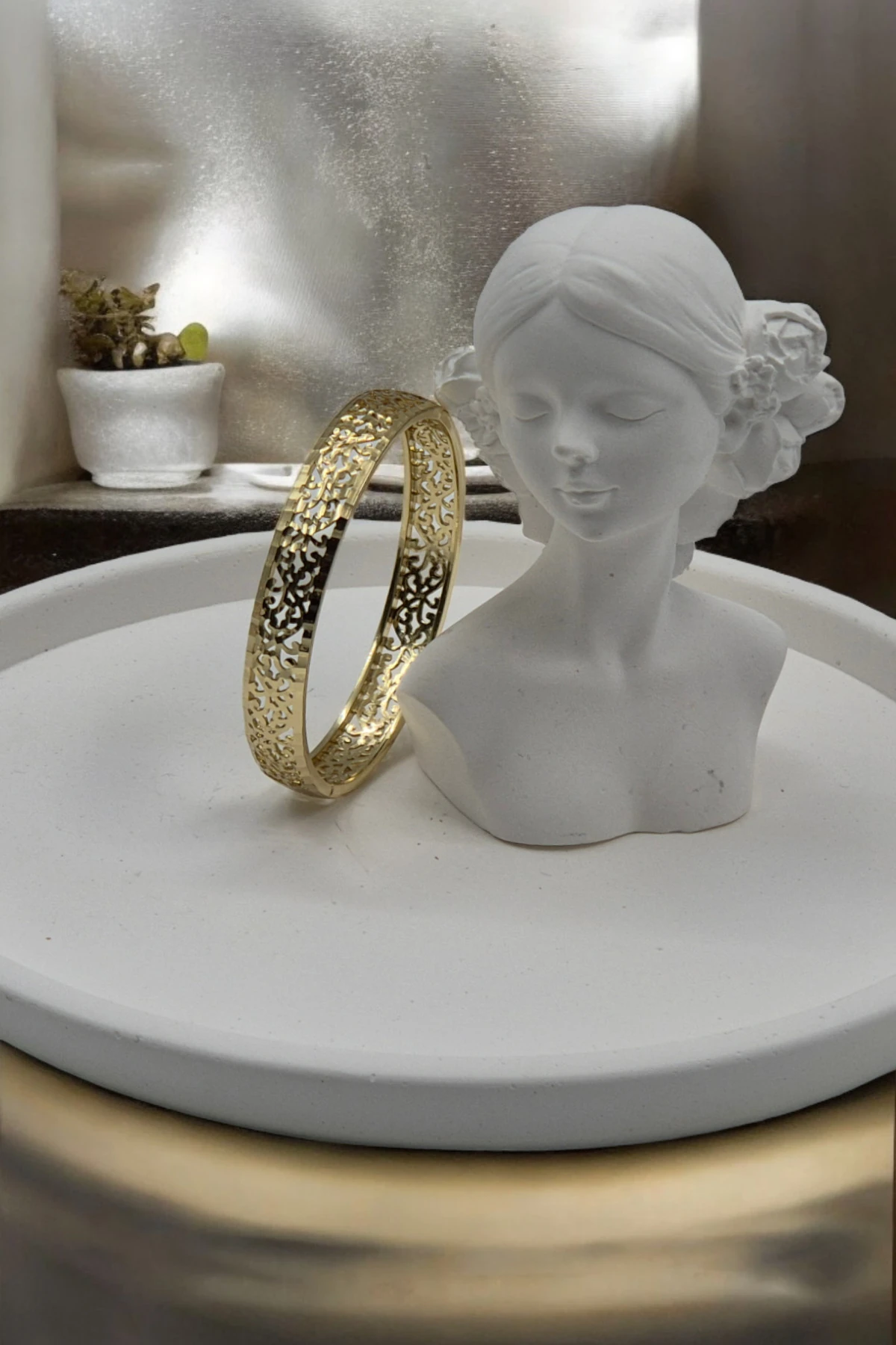 Kadın Xuping Gold Motif Desenli Model