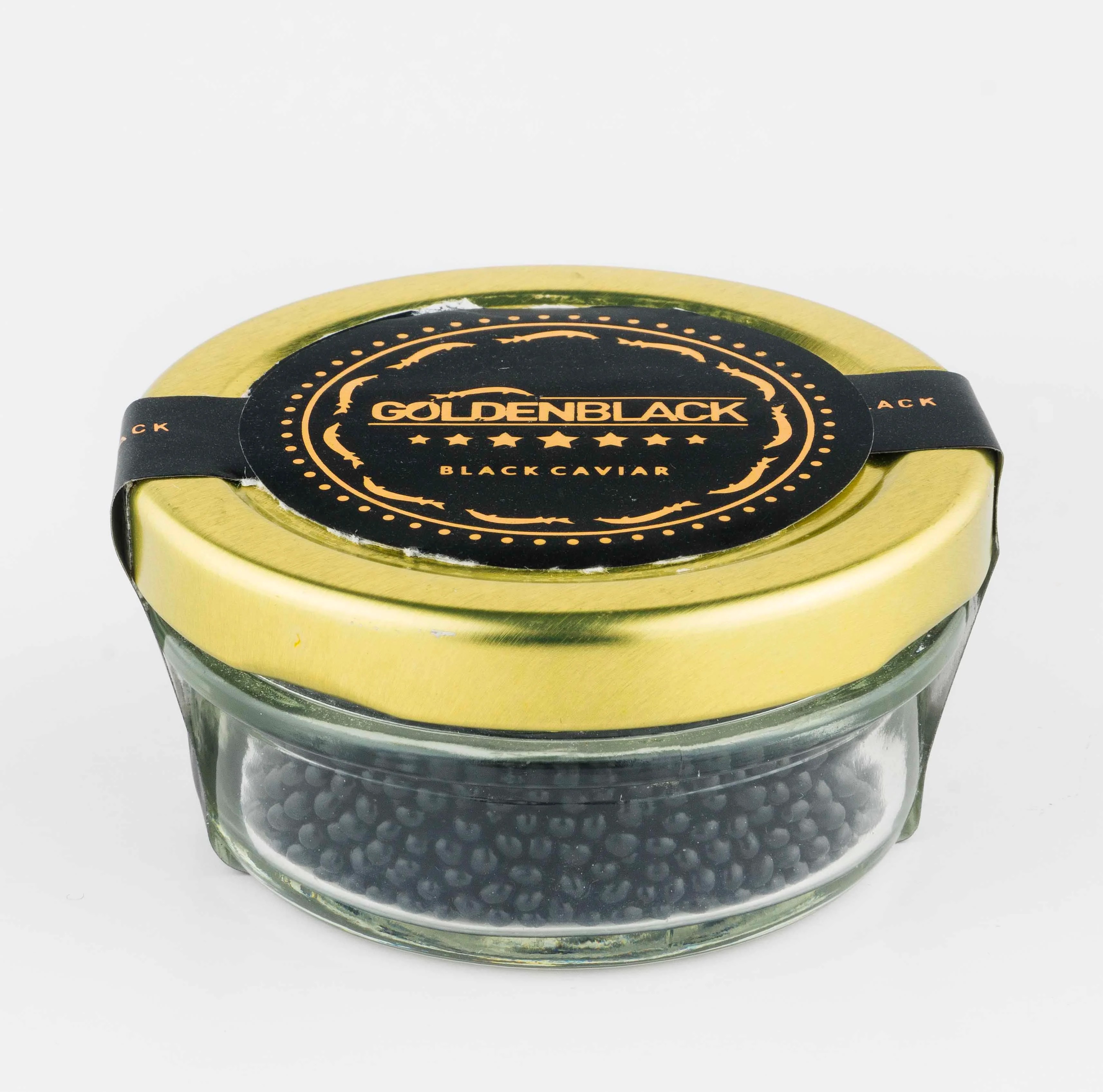 GoldenBlack Siyah Havyar Cam Kavanoz 50 Gr.