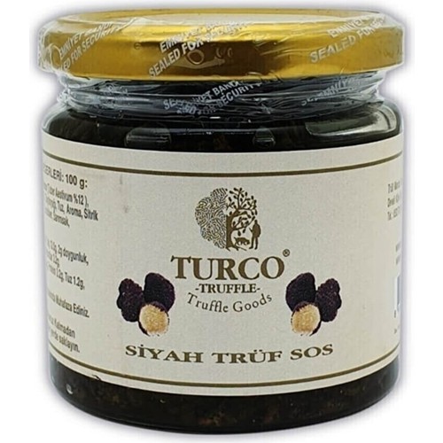 TURCO SİYAH TRÜF SOS EZME 160 gr