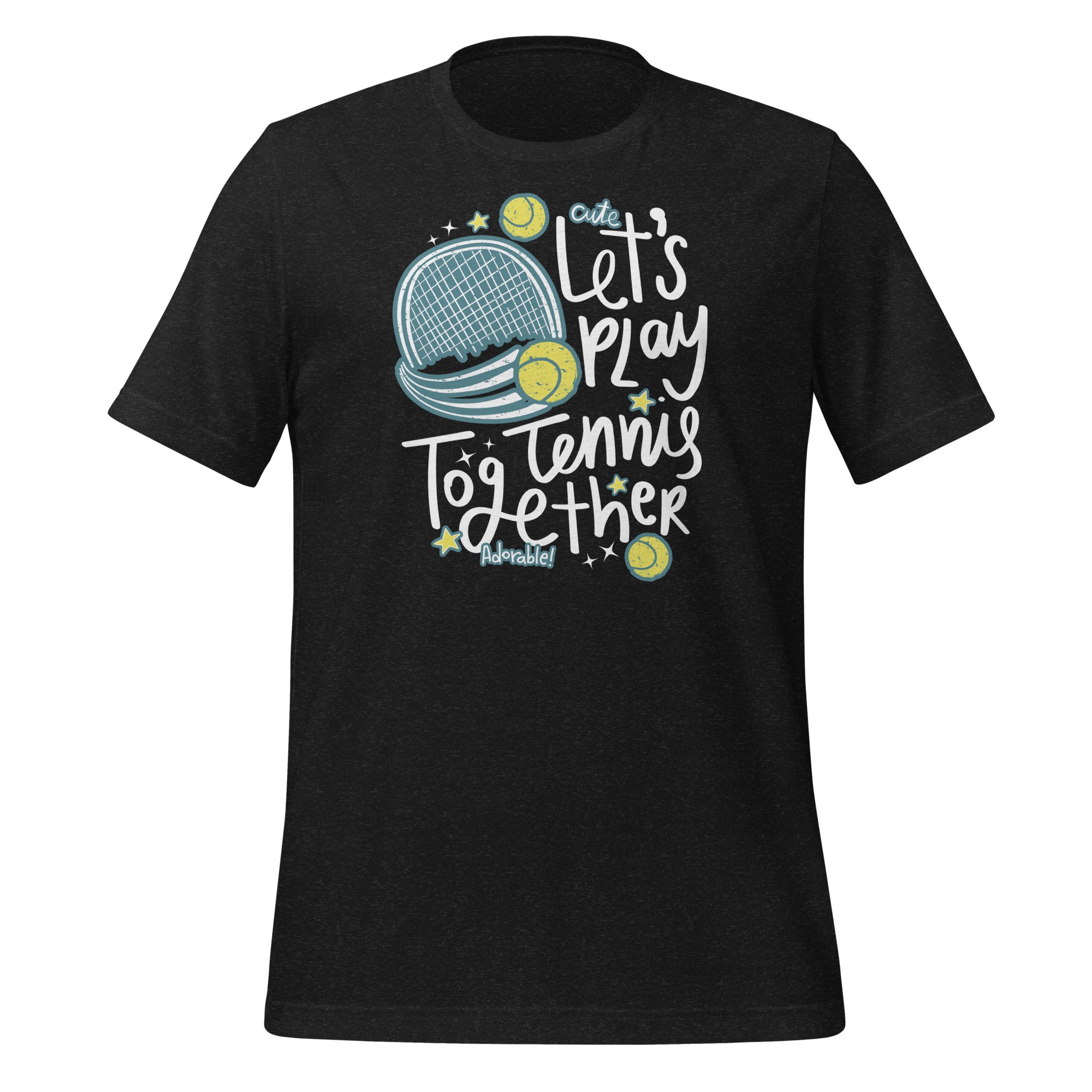 Unisex Let's Play Tennis T-Shirt