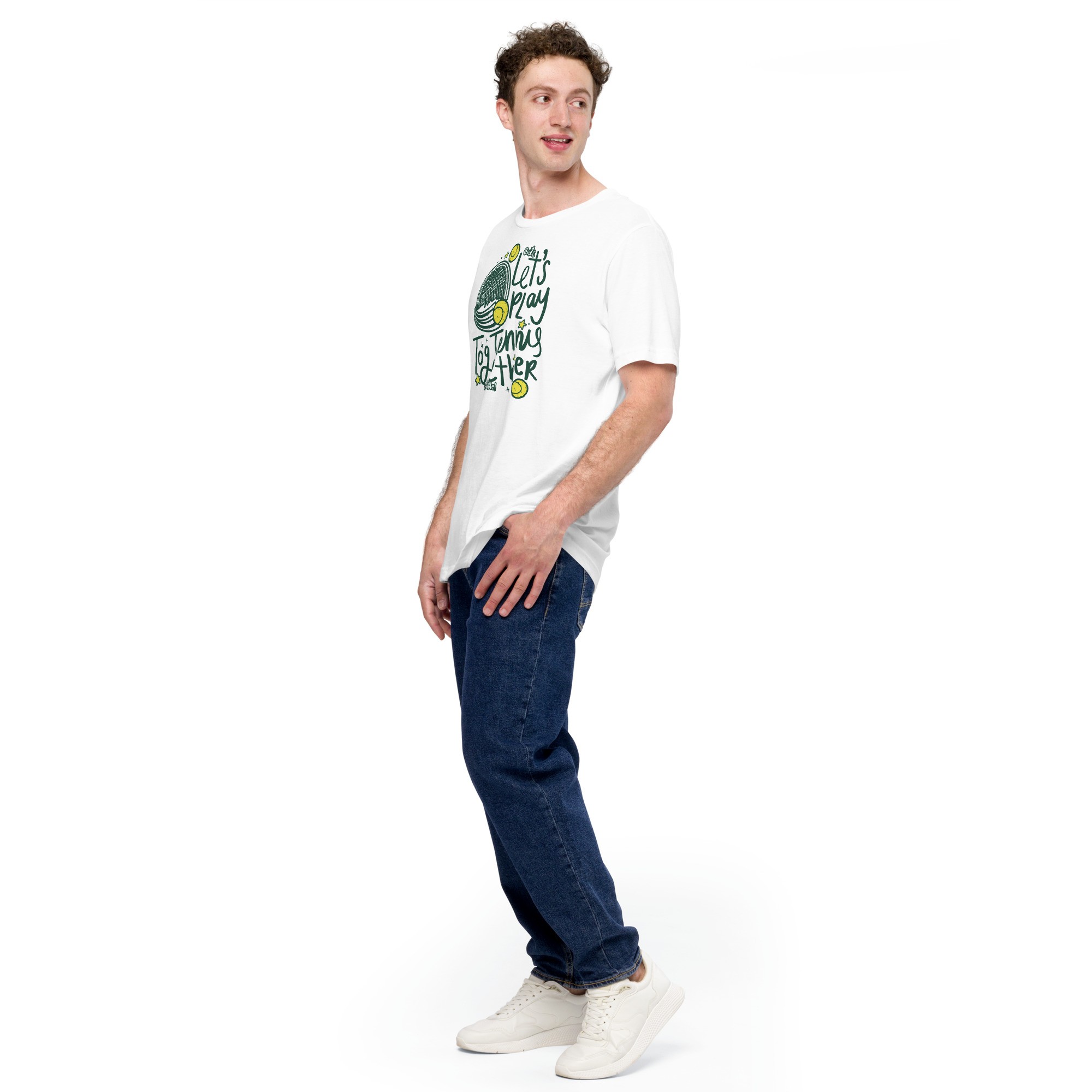 Unisex Let's Play Tennis T-Shirt