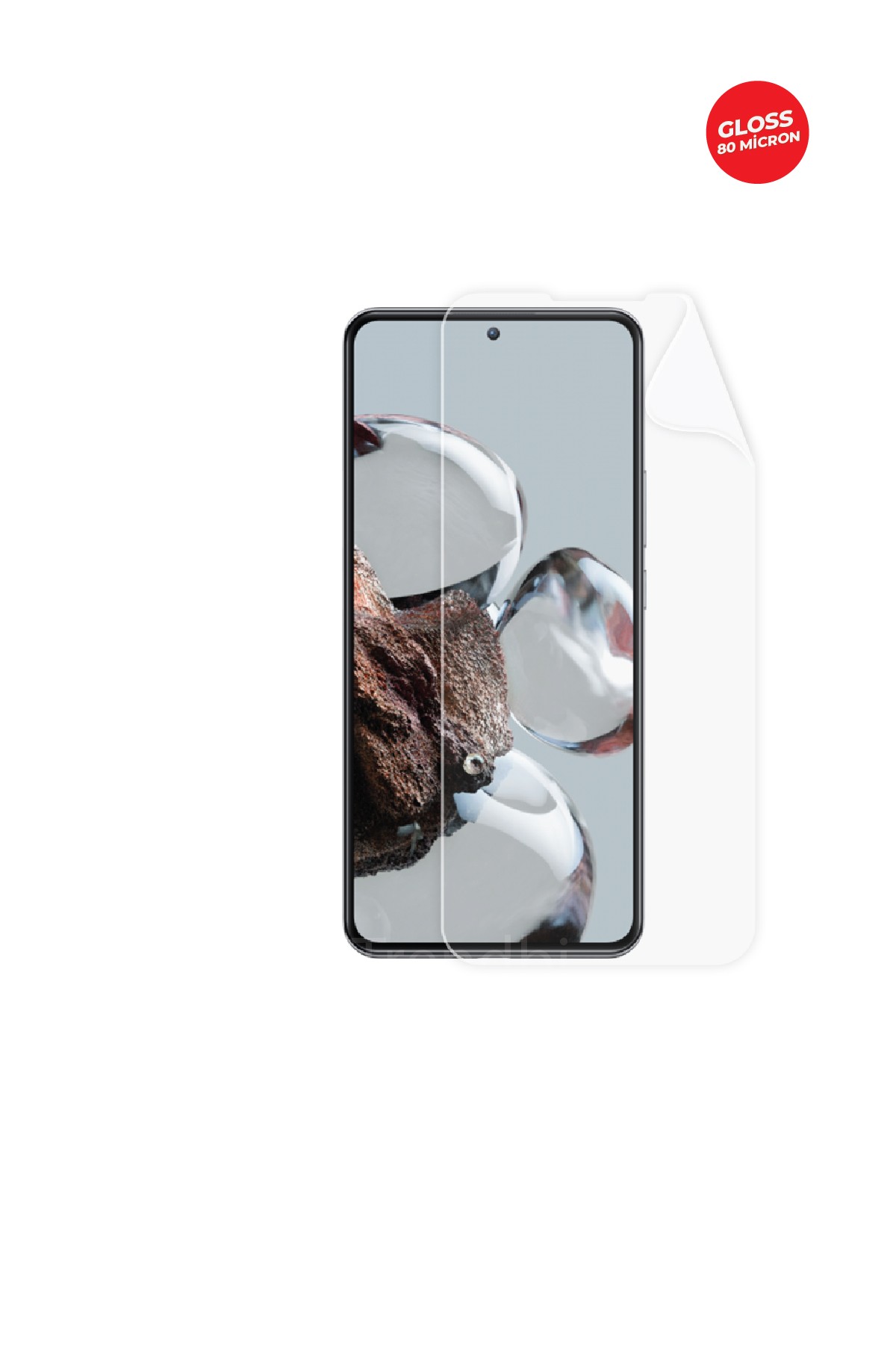 Ekran Koruyucu Parlak Şeffaf TPU Film (80 micron)