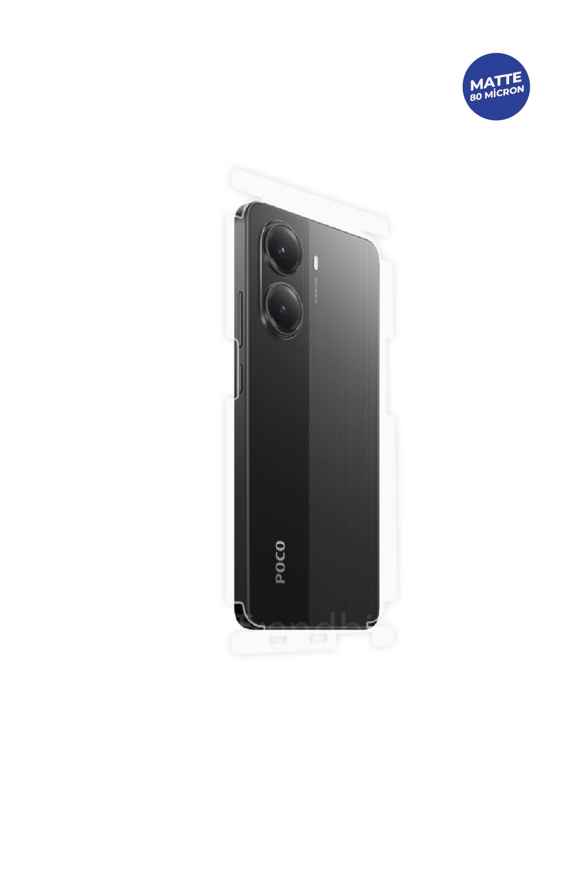 Xiaomi Poco X7 Pro - Arka/Yan Koruyucu Mat TPU Film (80 micron)