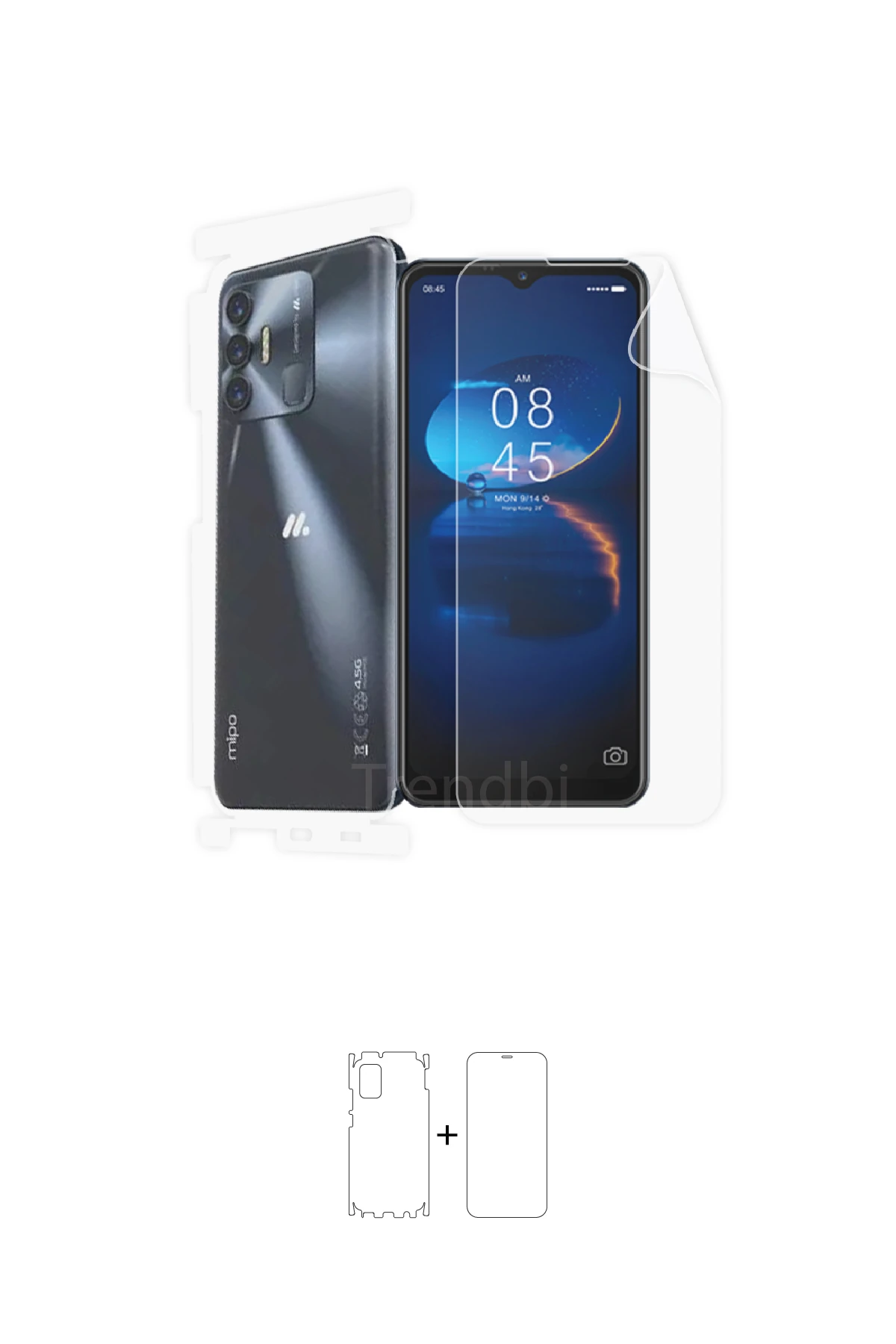 Mipo M25 - Fullbody Koruyucu Parlak Şeffaf Poliüretan Film (150 micron)