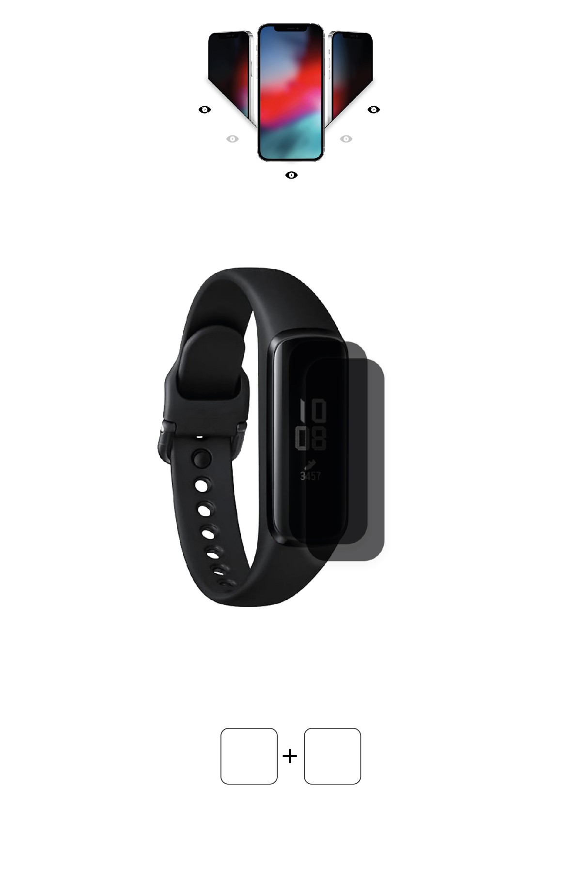 Samsung Galaxy Fit e - Mat Hayalet Ekran Koruyucu Film (120 micron)