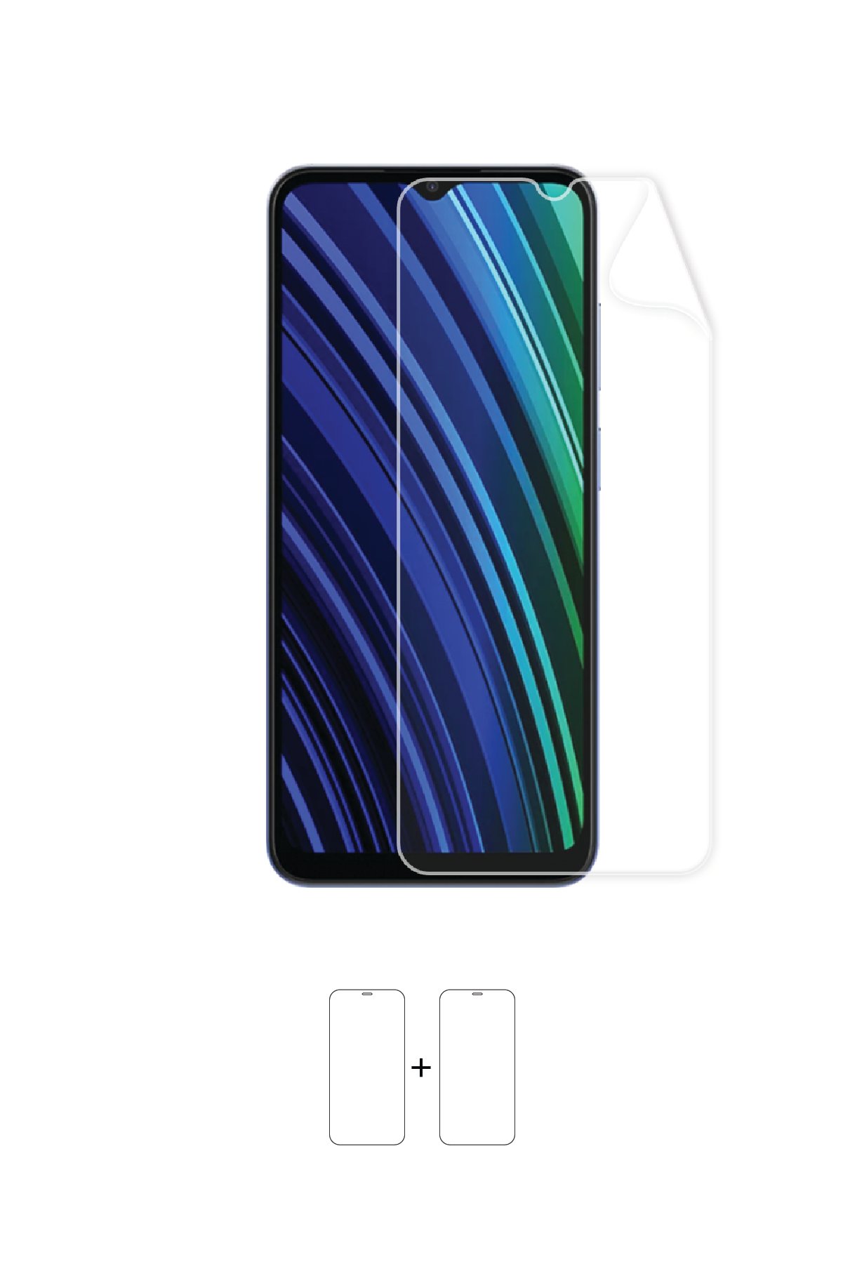 Casper Via M30 Plus - Ekran Koruyucu Parlak Şeffaf Poliüretan Film (150 mikron)
