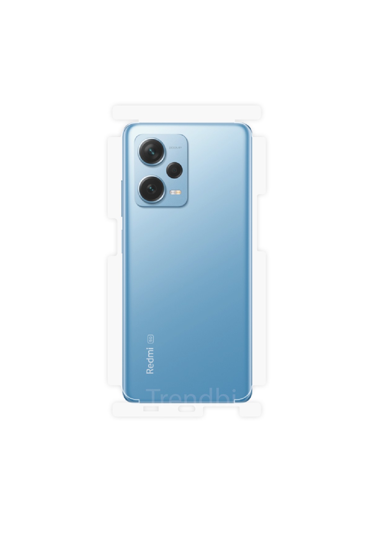 Xiaomi Redmi Note 12 Pro Plus - Arka/Yan Koruyucu Parlak Şeffaf Poliüretan Film (150 micron)