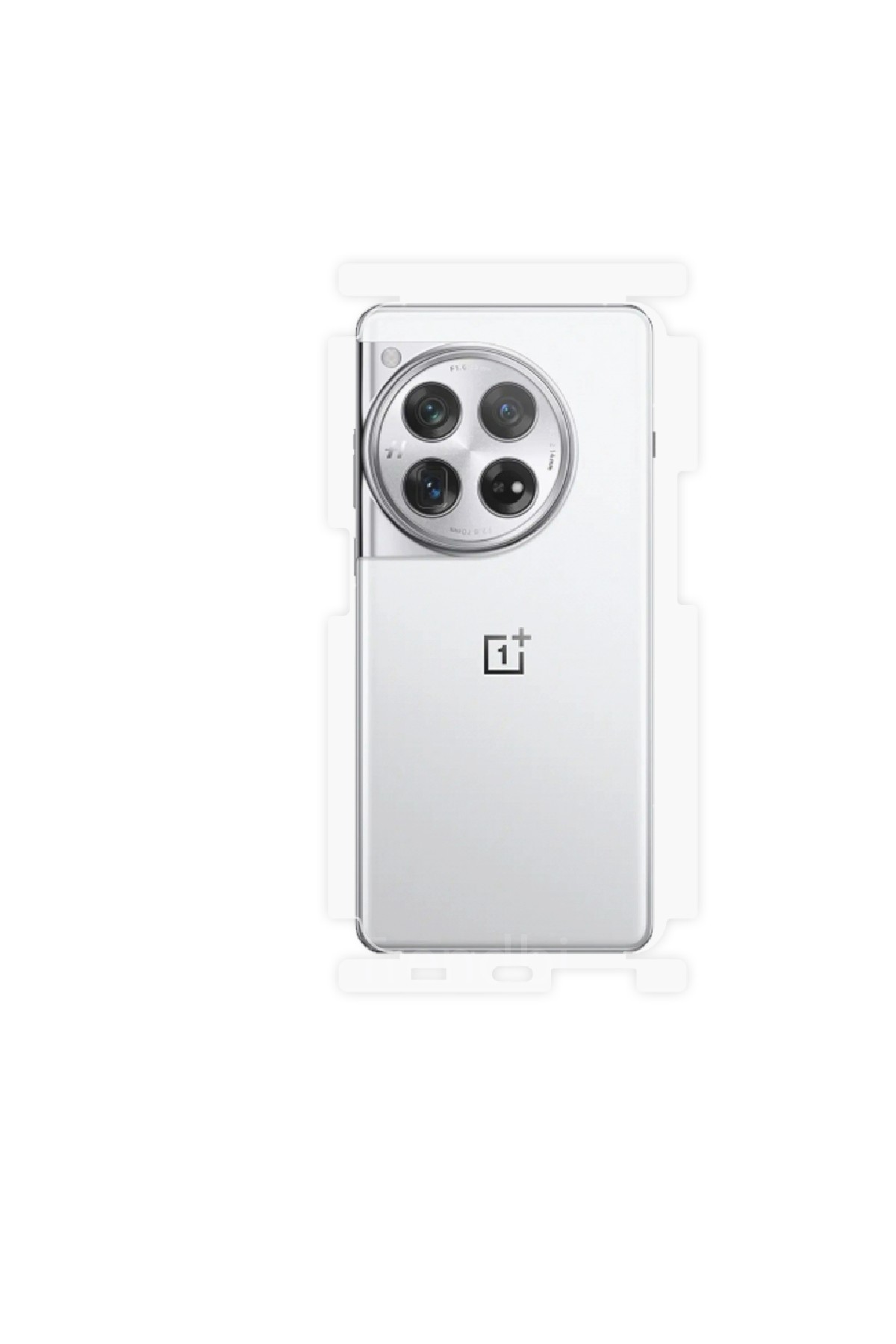 Oneplus 12R - Arka/Yan Koruyucu Parlak Şeffaf Poliüretan Film (150 micron)