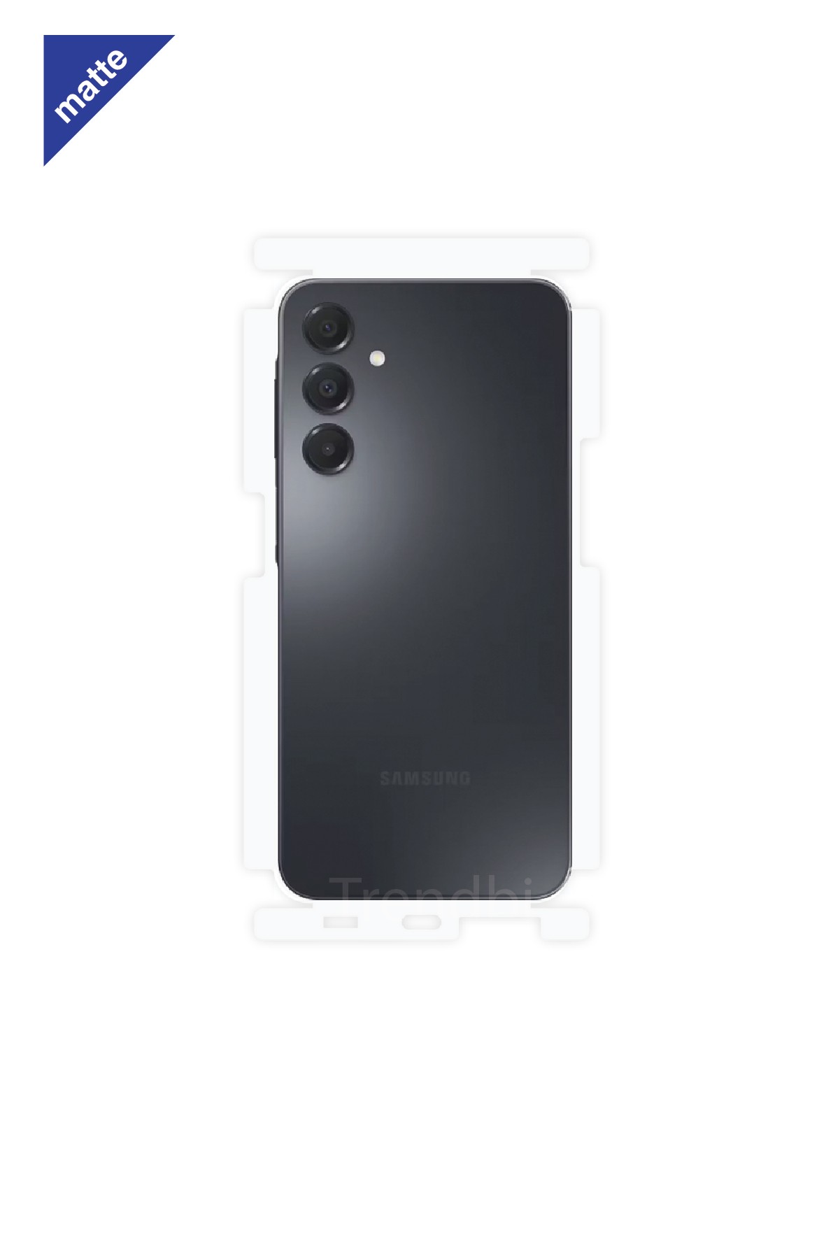 Samsung Galaxy a16 - Arka/Yan Koruyucu Mat Şeffaf Poliüretan Film (150 micron)