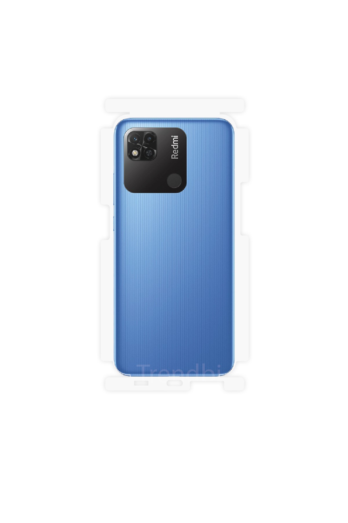 Xiaomi Redmi 10A - Arka/Yan Koruyucu Parlak Şeffaf Poliüretan Film (150 micron)