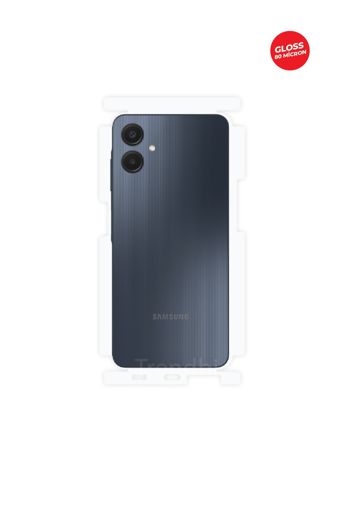 Samsung Galaxy a06 - Arka/Yan Koruyucu Parlak Şeffaf TPU Film (80 micron)