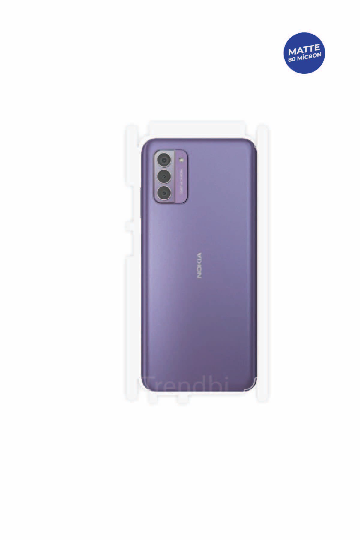 Nokia G42 - Arka/Yan Koruyucu Mat TPU Film (80 micron)
