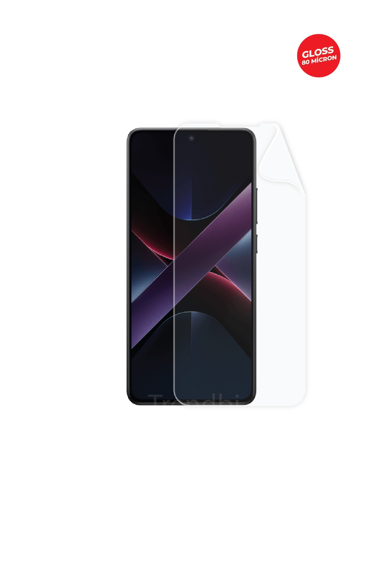 Xiaomi Poco X7 Pro - Ekran Koruyucu Parlak Şeffaf TPU Film (80 micron)
